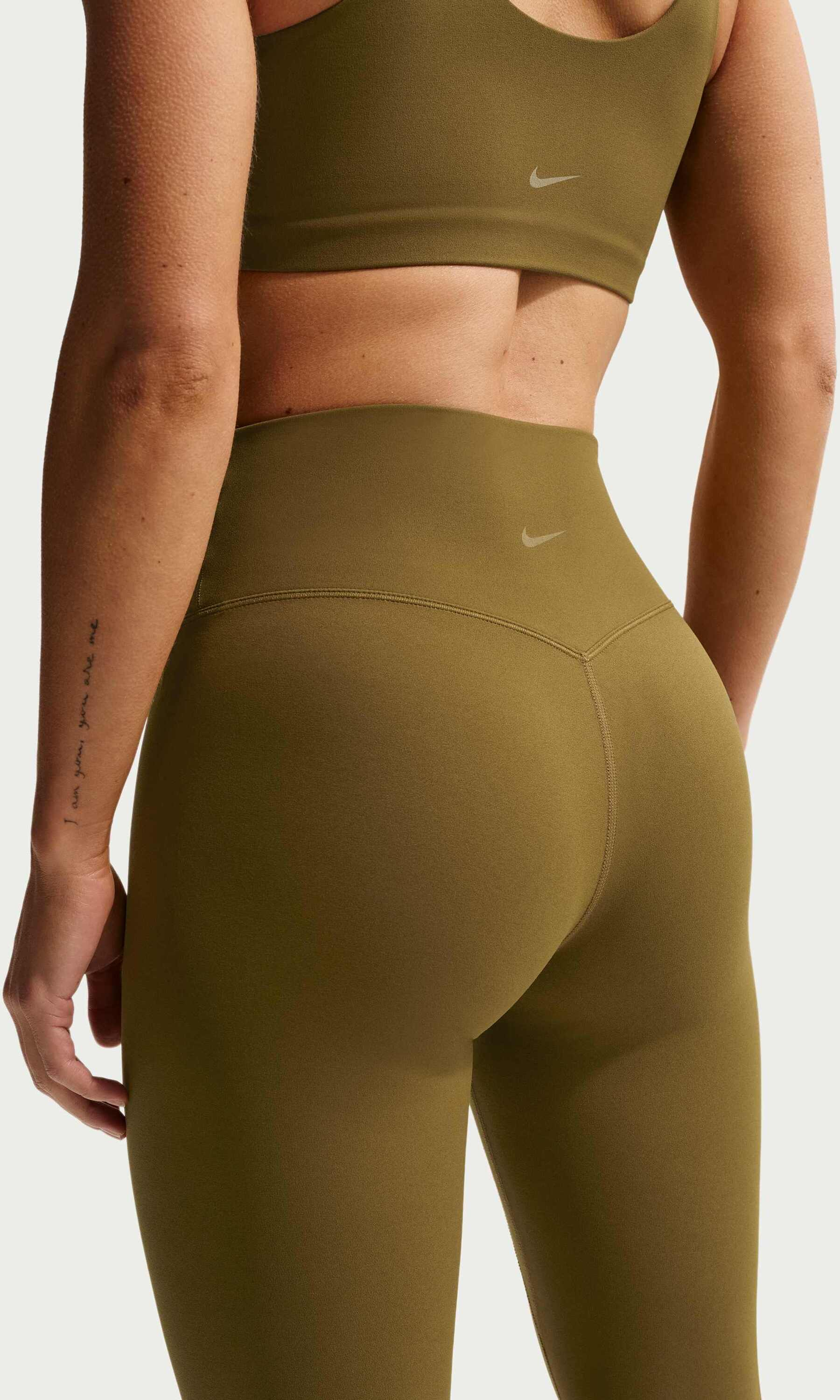 NIKE, Women's High-waisted 7/8 Leggings With No Front Seam Zenvy