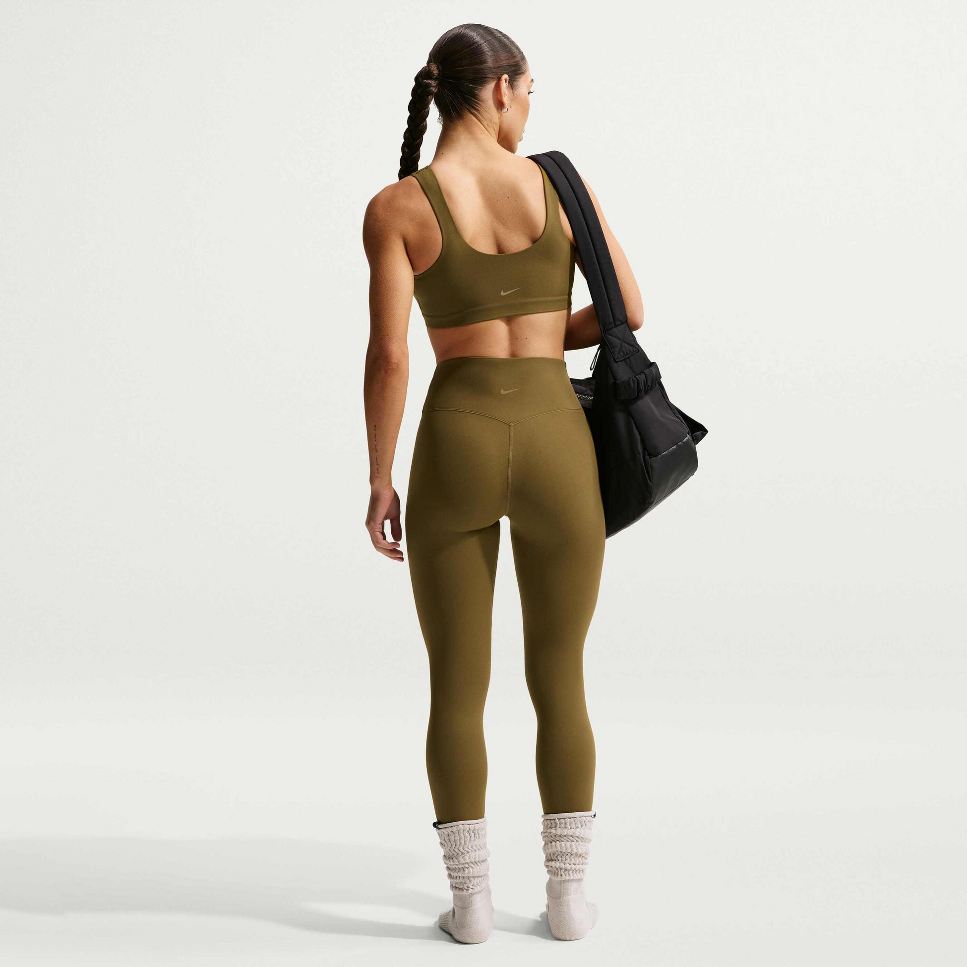 NIKE, Women's High-waisted 7/8 Leggings With No Front Seam Zenvy