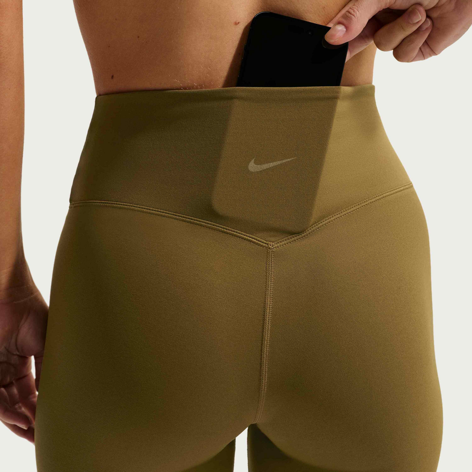 NIKE, Women's High-waisted 7/8 Leggings With No Front Seam Zenvy