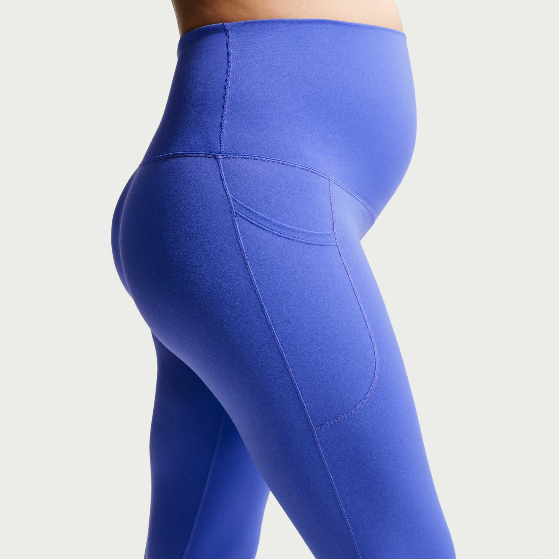 NIKE, Women's High-waisted 7/8 Leggings With Pockets (maternity) (m) One