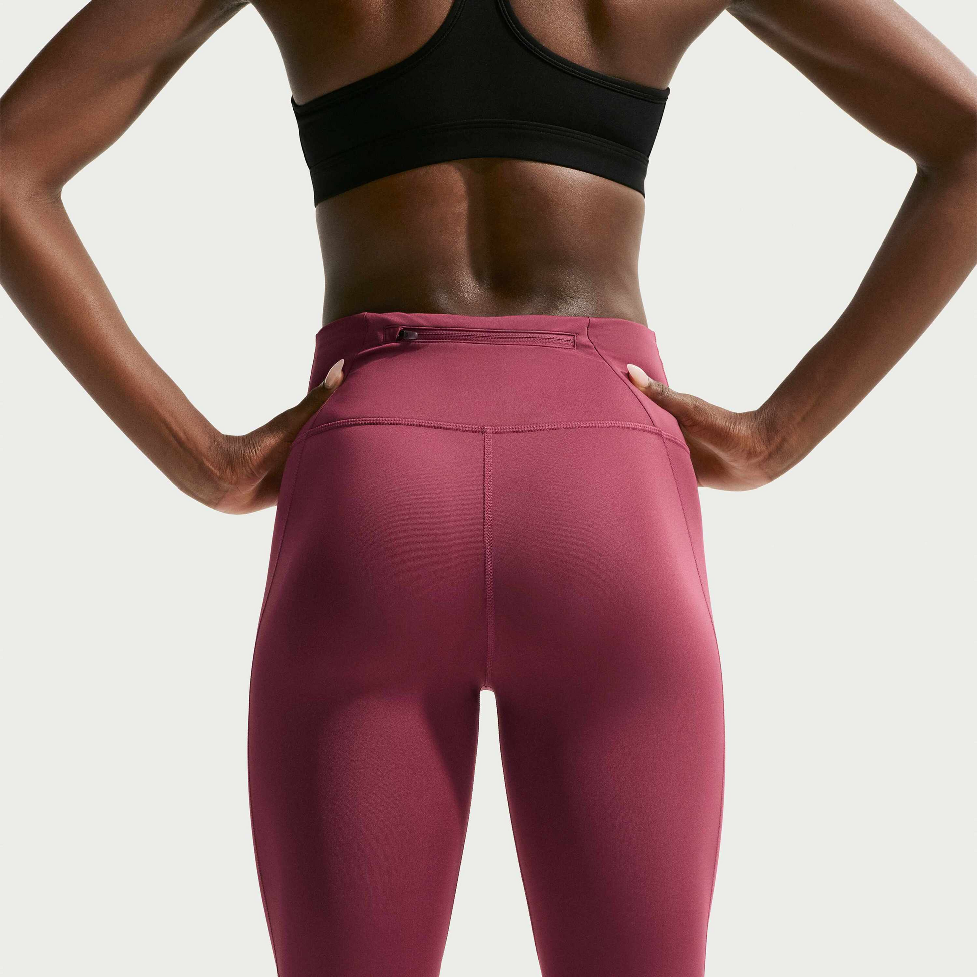 NIKE, Women's High-waisted 7/8 Running Leggings Tempo Swoosh Run