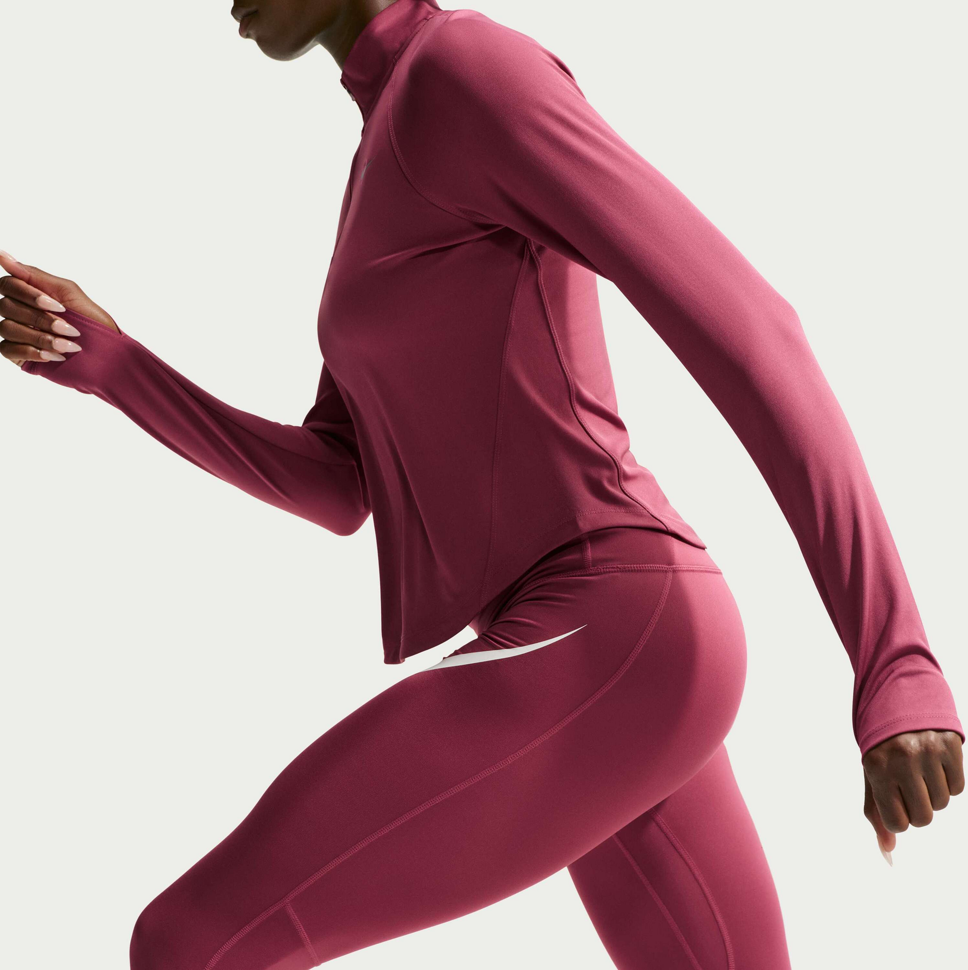 NIKE, Women's High-waisted 7/8 Running Leggings Tempo Swoosh Run