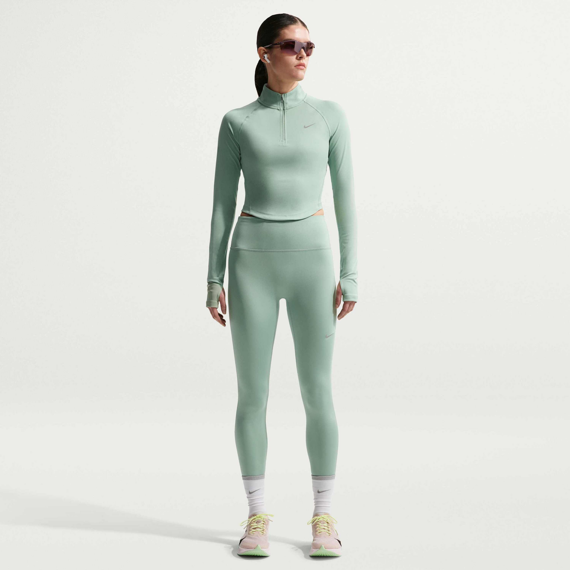NIKE, Women's High-waisted 7/8 Running Leggings Tempo