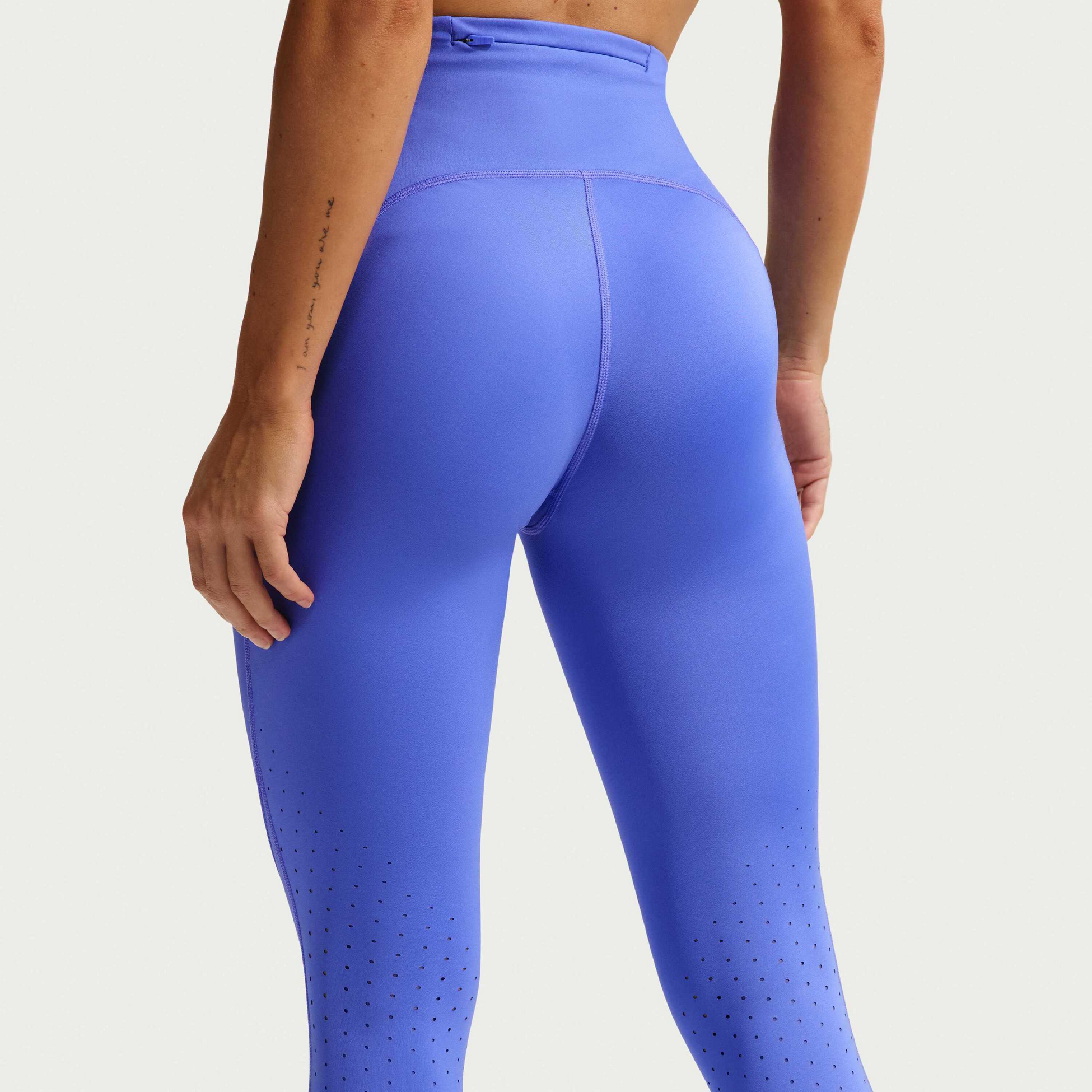 NIKE, Women's High-waisted 7/8 Running Leggings With Pockets Swift