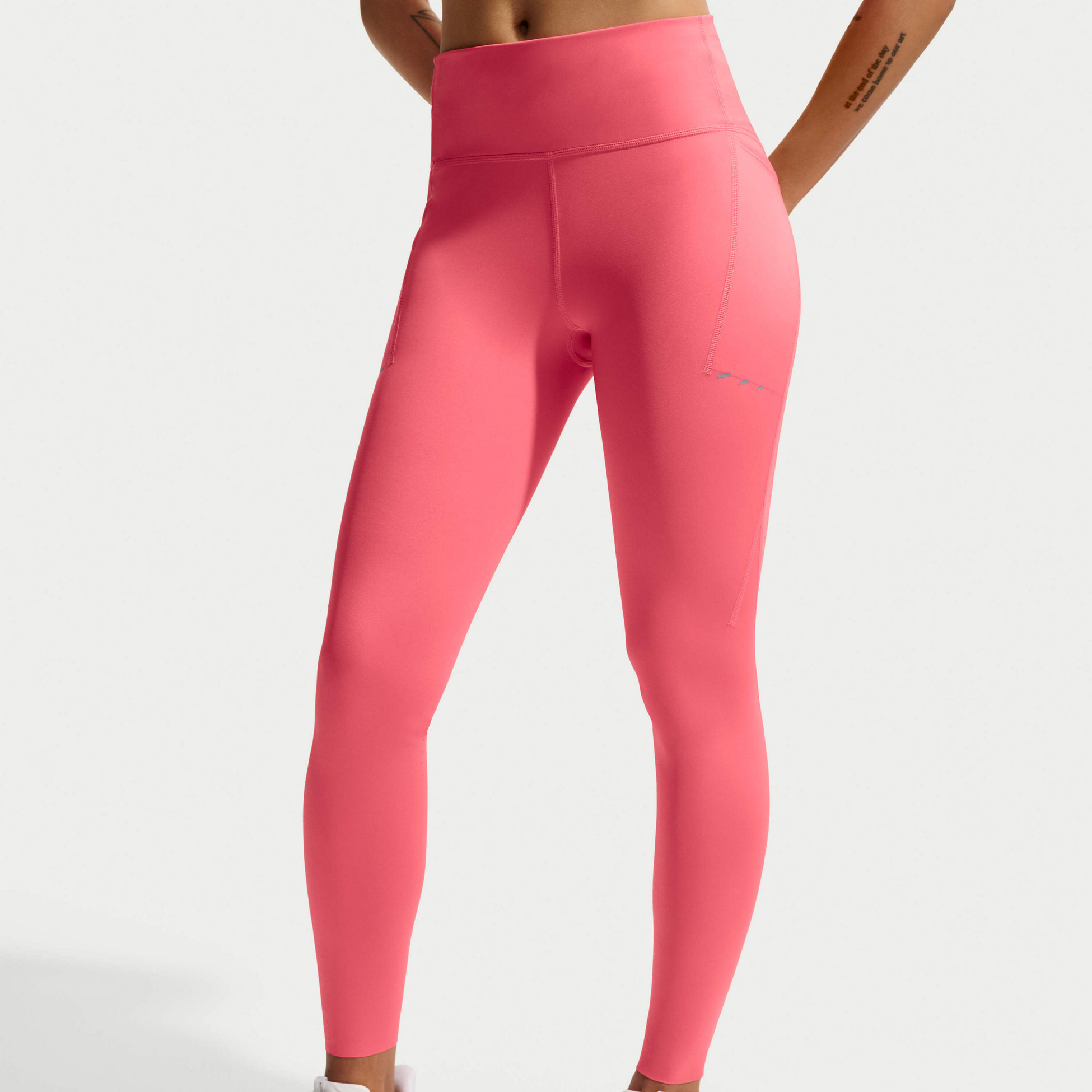 NIKE, Women's High-waisted 7/8 Running Leggings With Pockets Swift