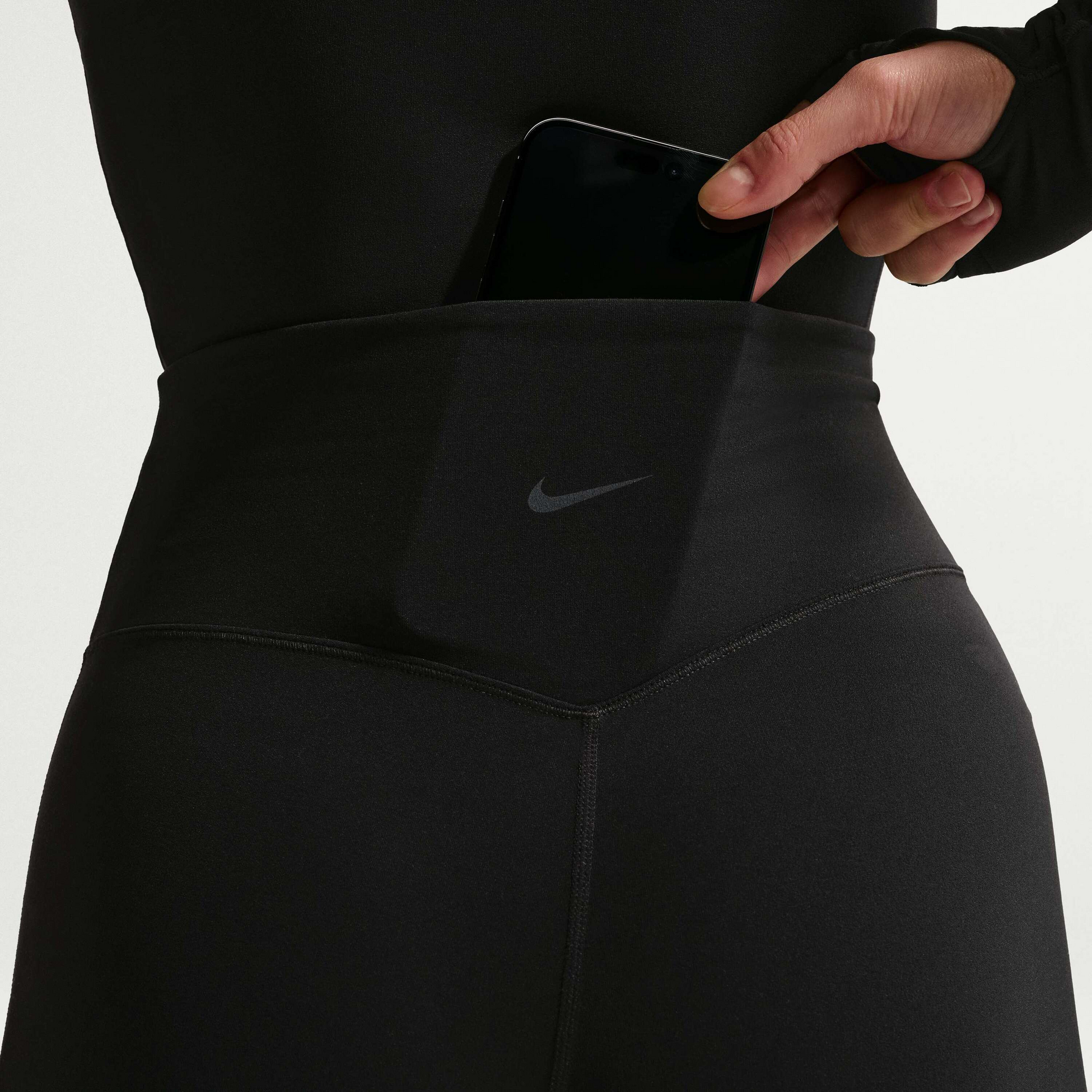NIKE, Women's High-waisted Flared Leggings With No Front Seam Zenvy