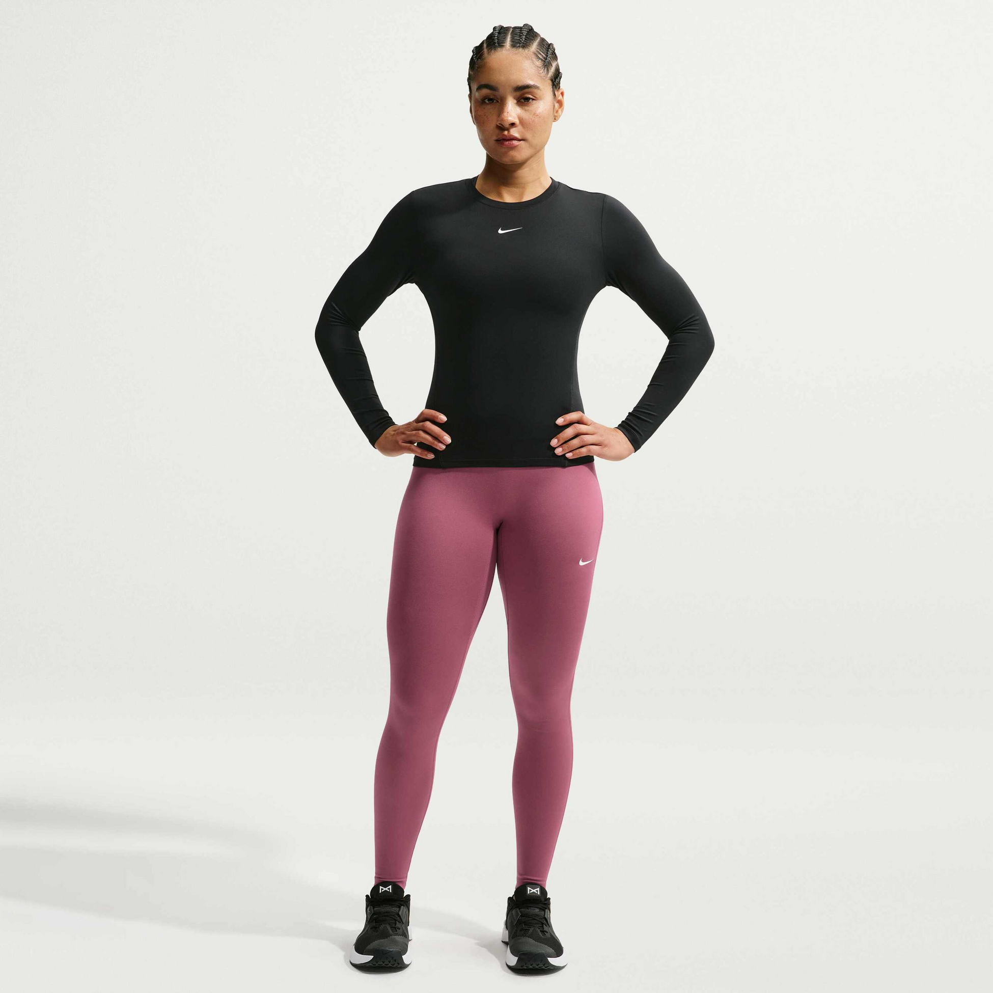 NIKE, Women's High-waisted Full-length Leggings One Seamless Front