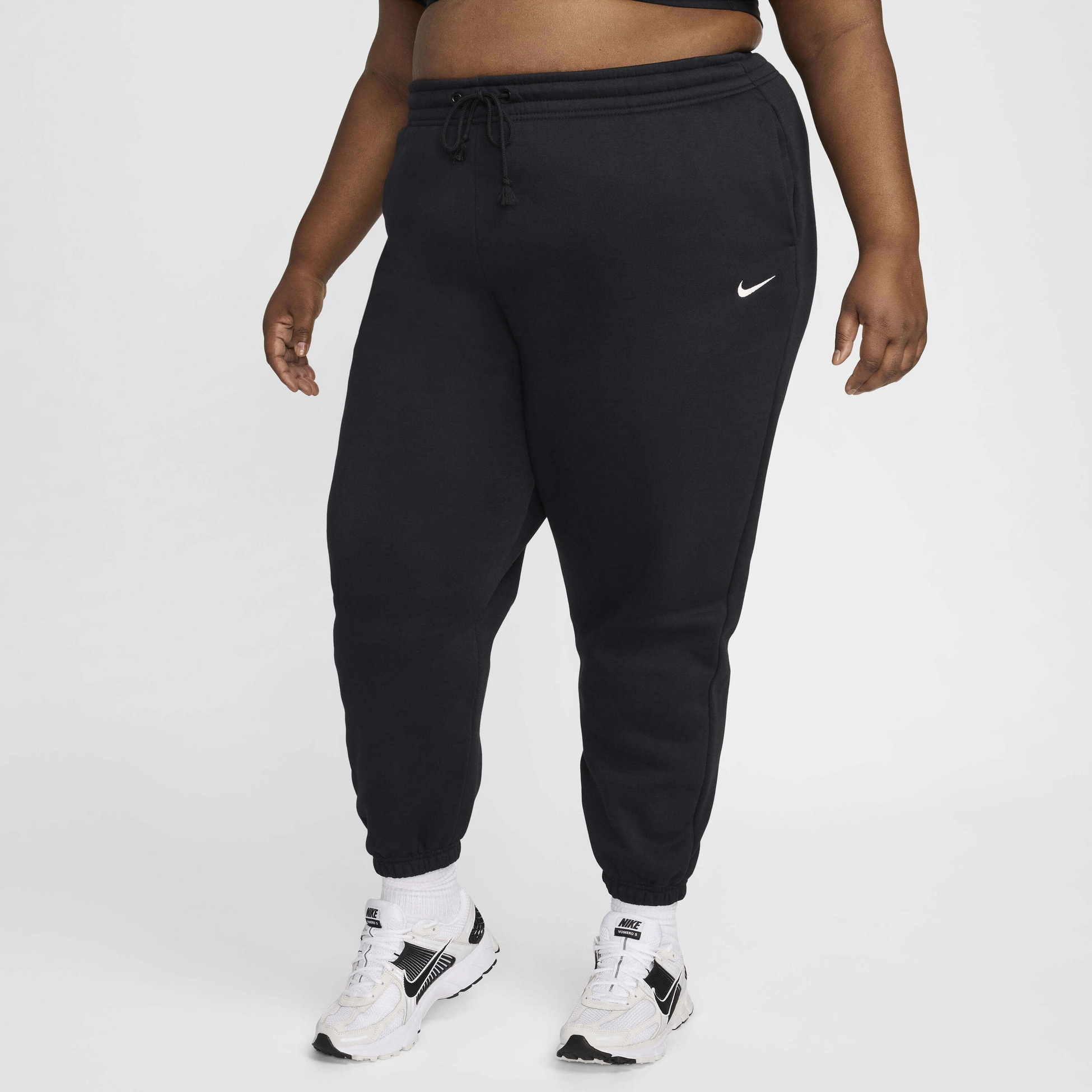 NIKE, Women's High-waisted Oversized Tracksuit Bottoms (plus Size) Sportswear Phoenix Fleece