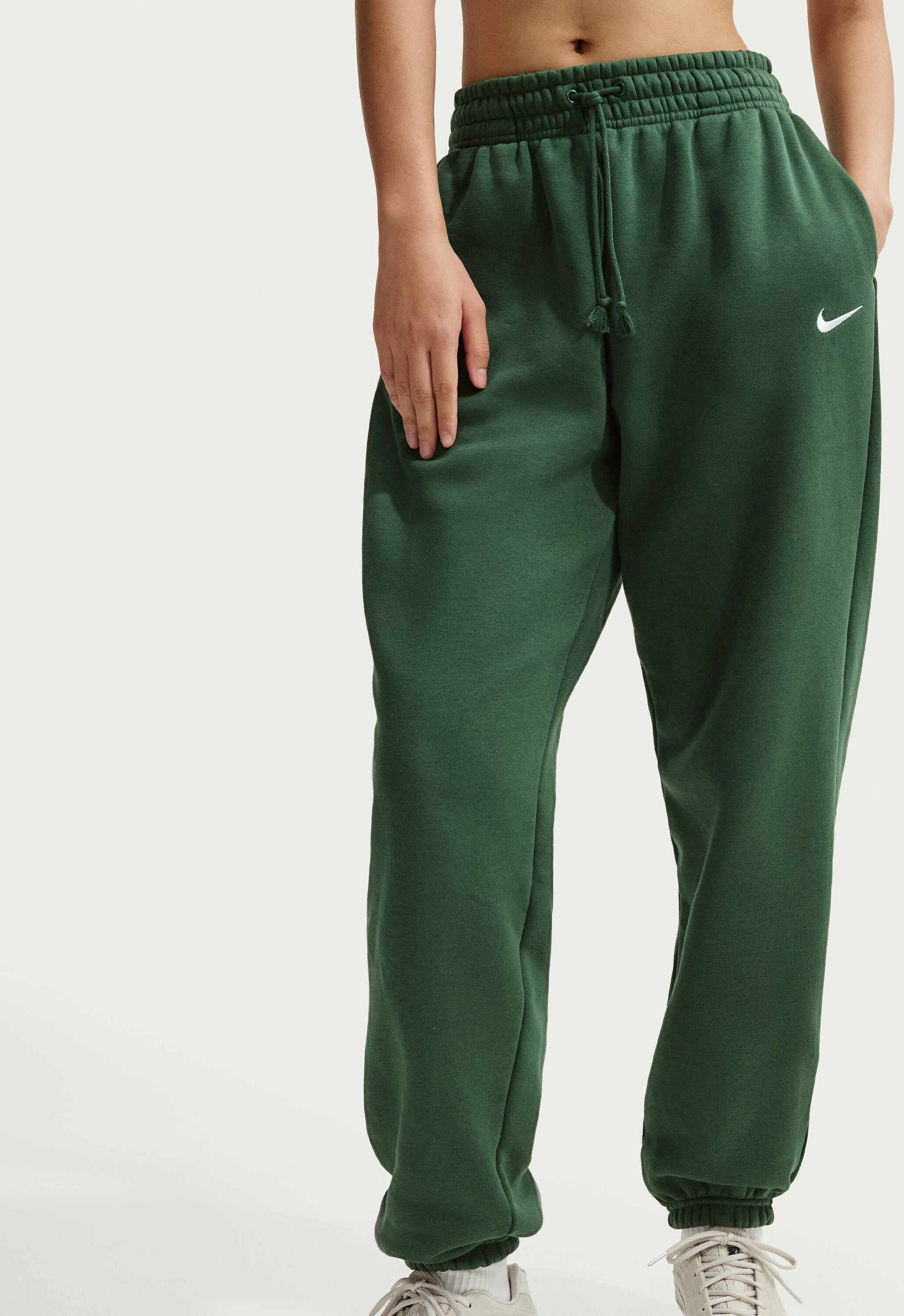 NIKE, Women's High-waisted Oversized Tracksuit Bottoms Sportswear Phoenix Fleece