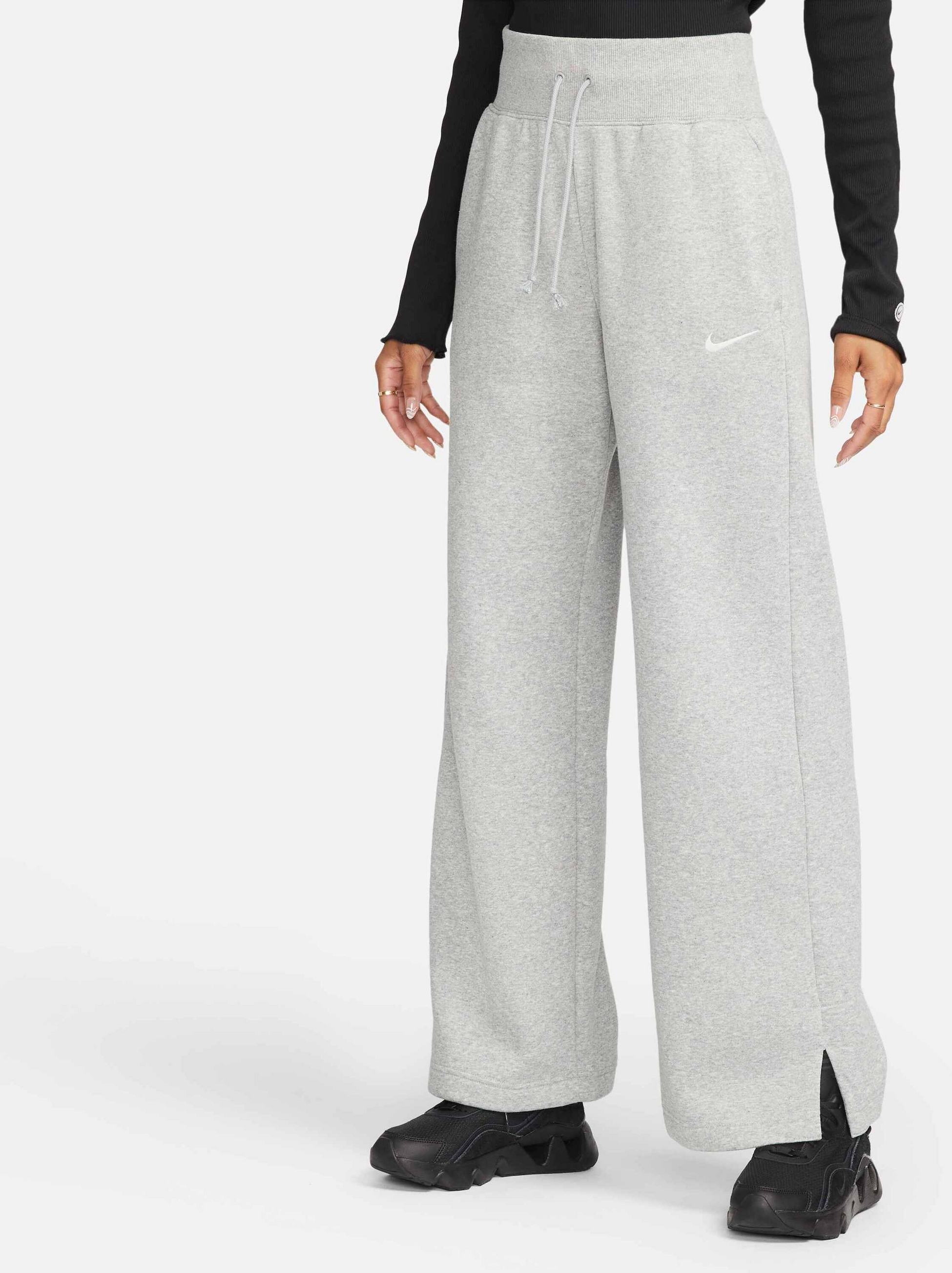 NIKE, Women's High-waisted Wide-leg Tracksuit Bottoms Sportswear Phoenix Fleece