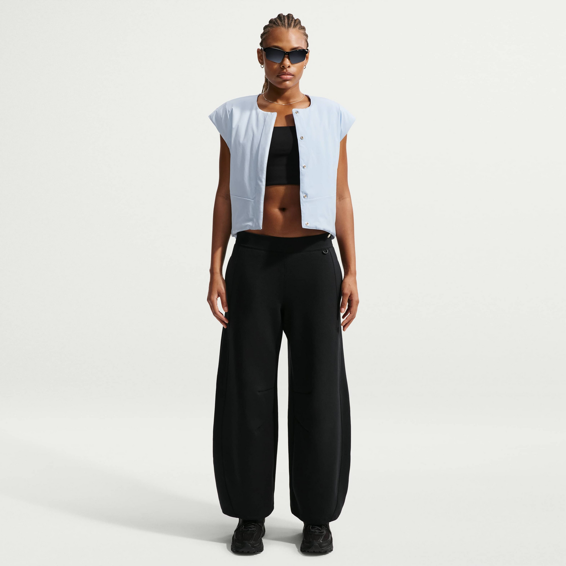 NIKE, Women's High-waisted Wide-leg Trousers 24.7 Impossiblysoft