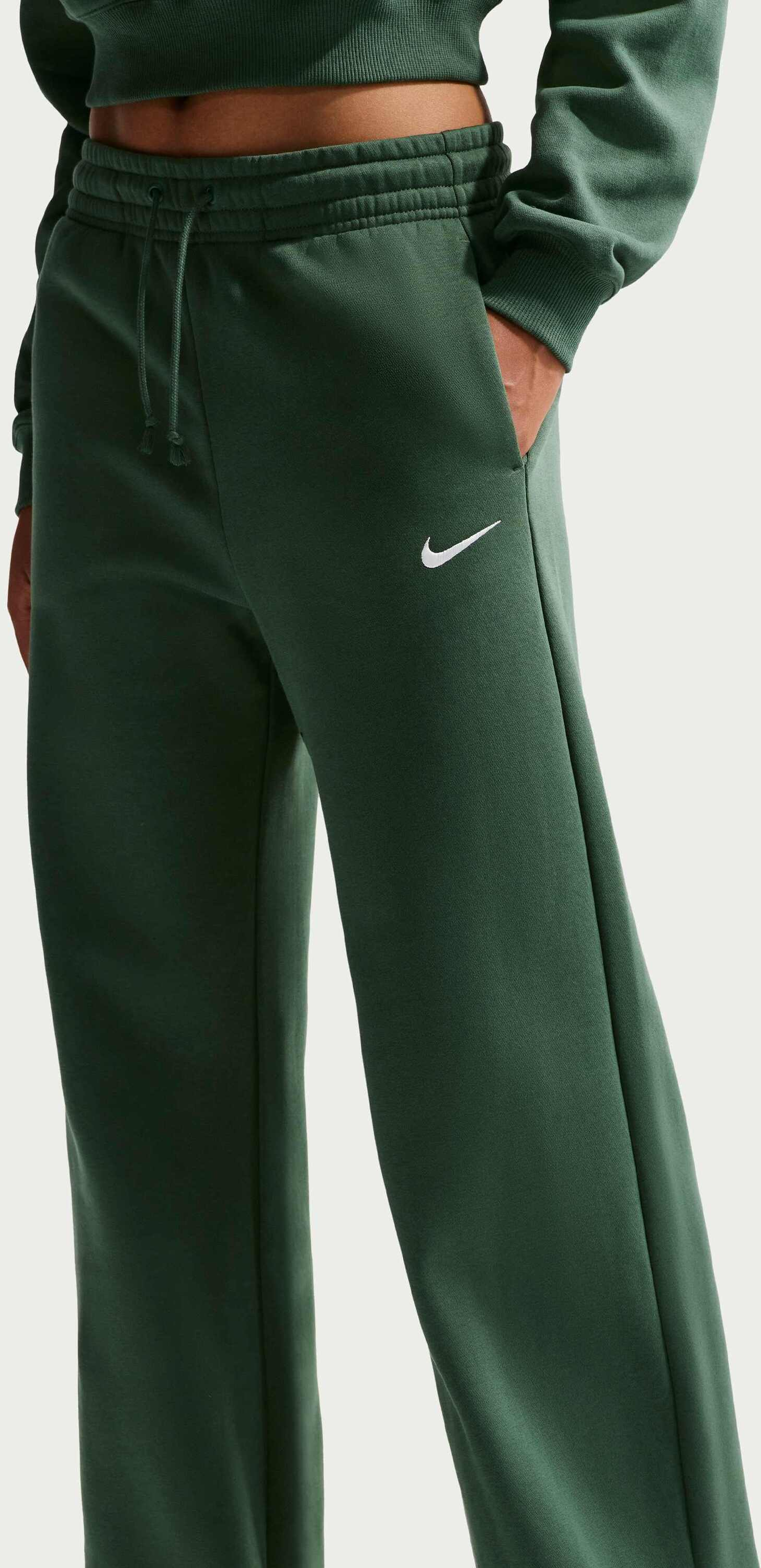 NIKE, Women's High-waisted Wide-leg Trousers Sportswear Phoenix Fleece