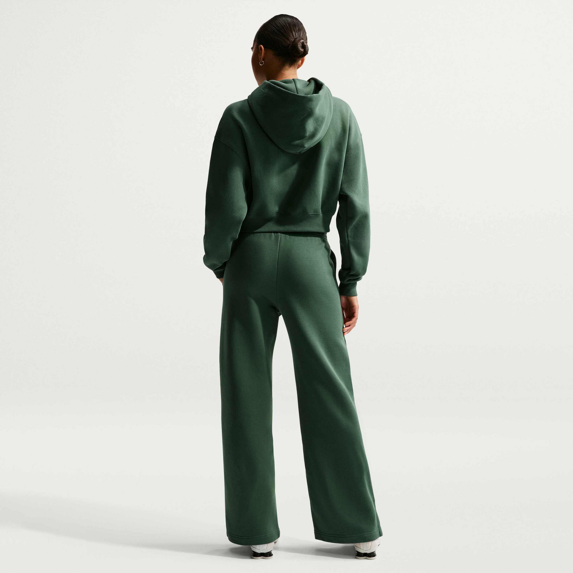 NIKE, Women's High-waisted Wide-leg Trousers Sportswear Phoenix Fleece