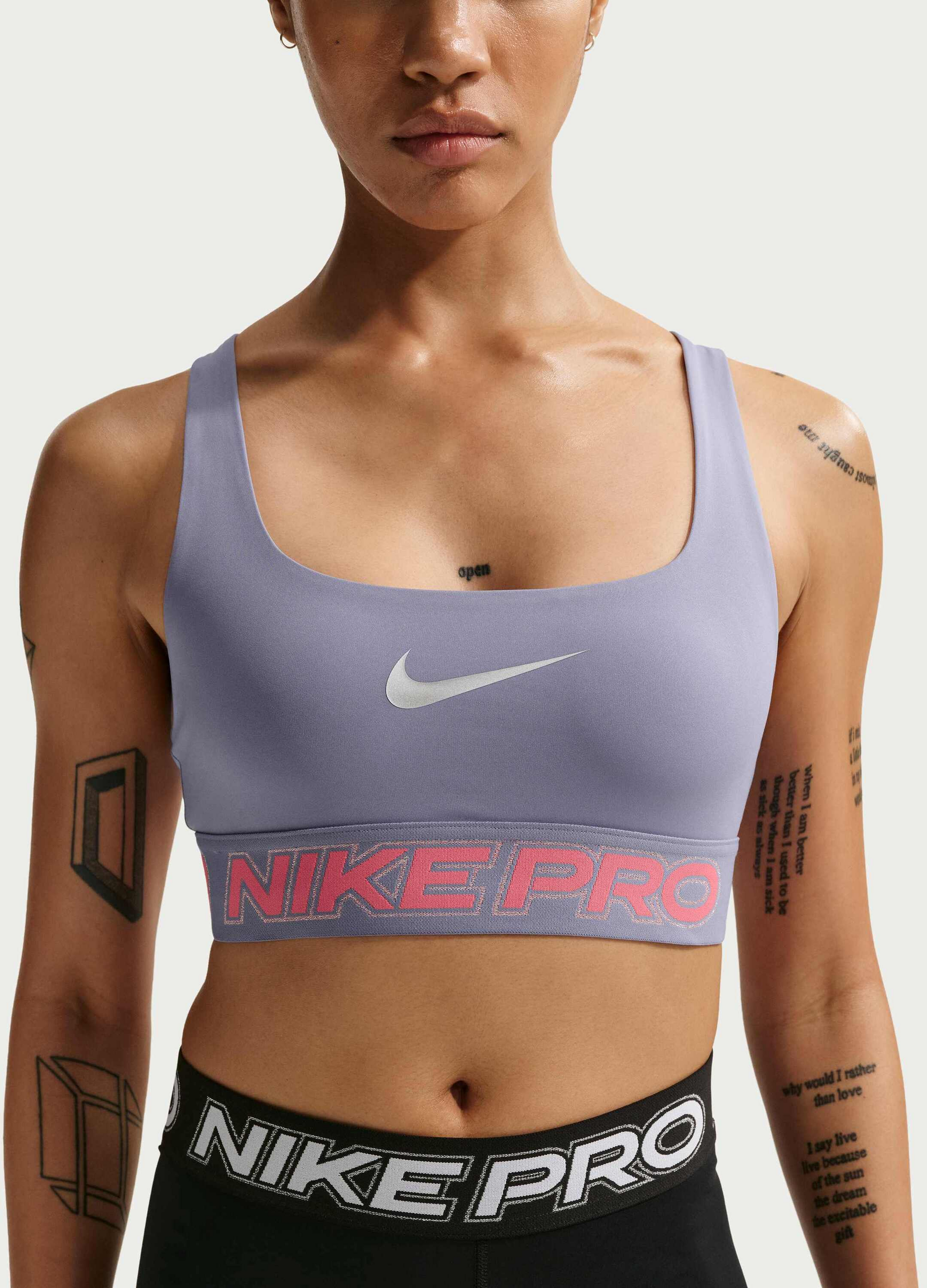 NIKE, Women's Light-support Non-padded Sports Bra Pro