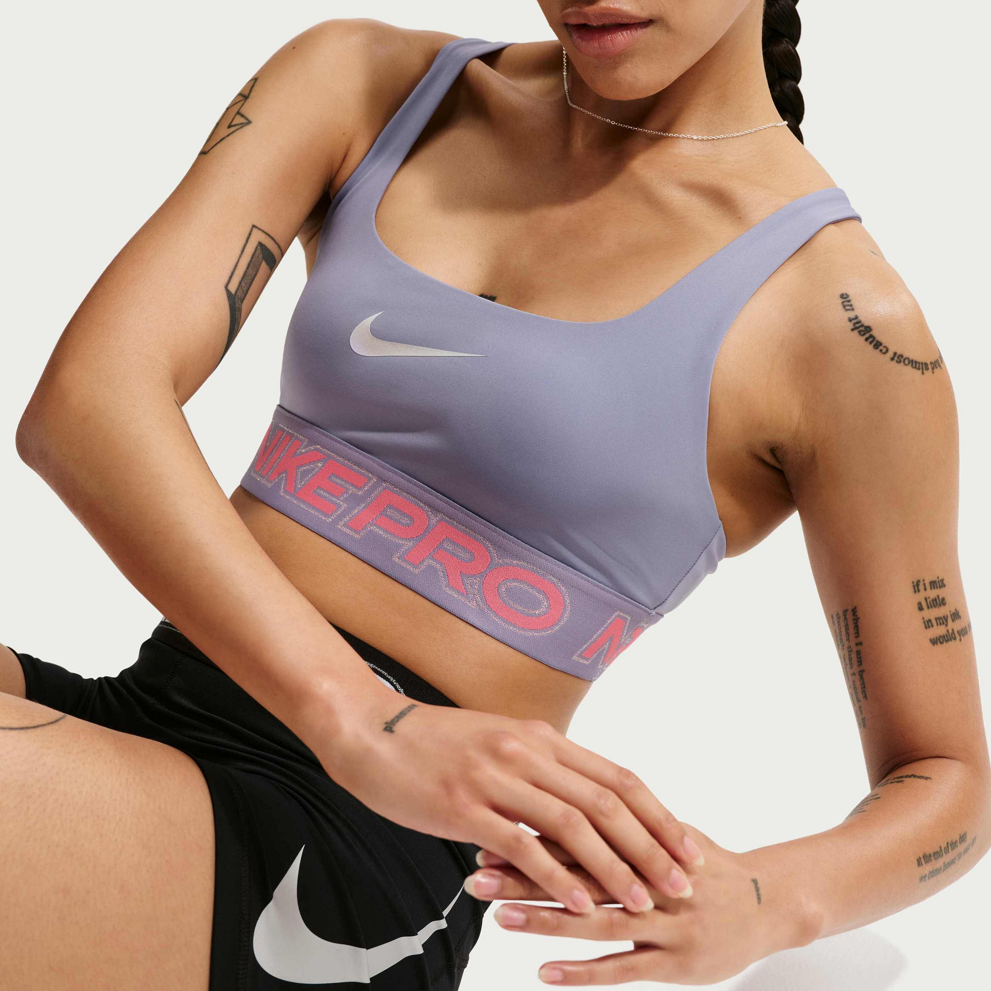 NIKE, Women's Light-support Non-padded Sports Bra Pro