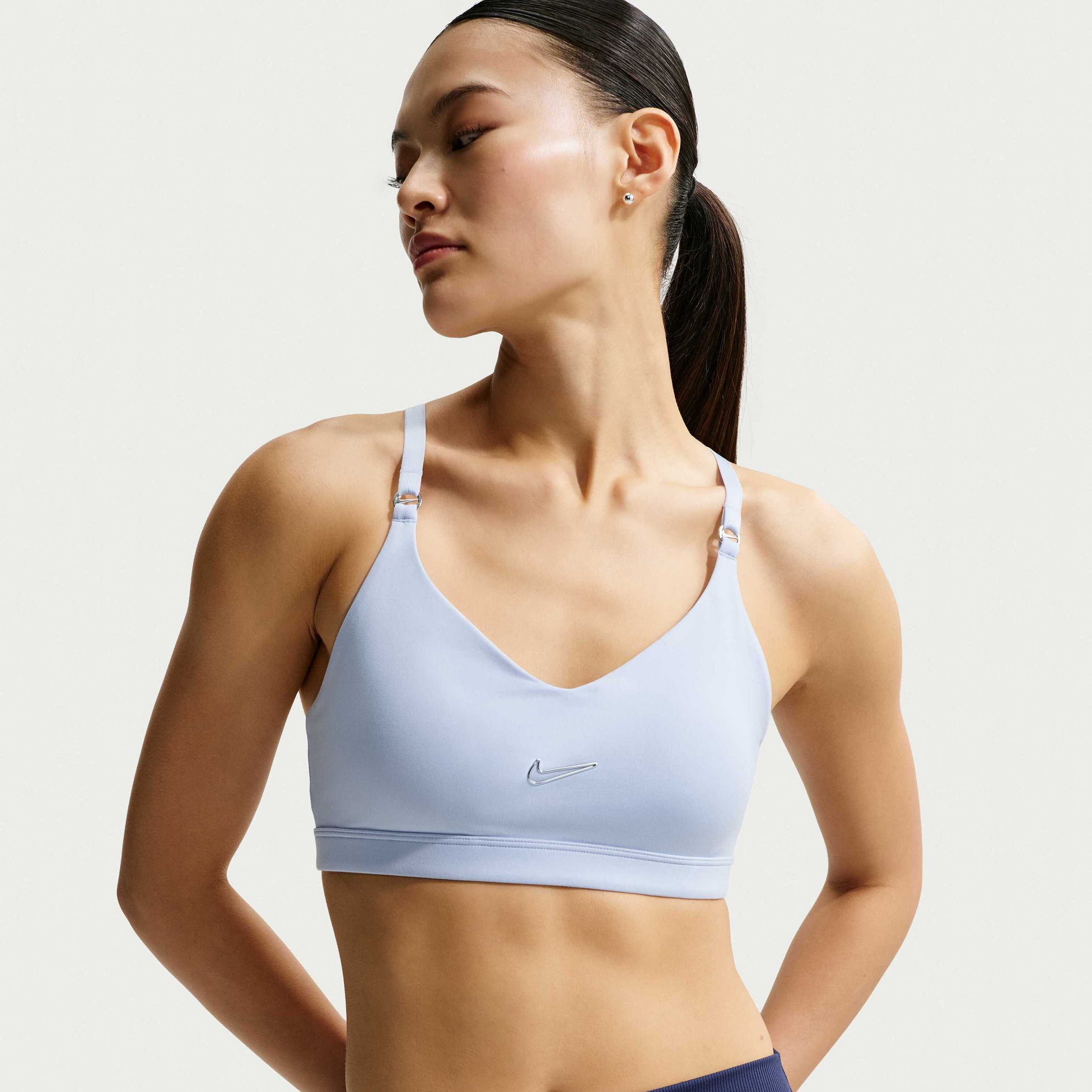 NIKE, Women's Light-support Padded Adjustable Sports Bra Indy