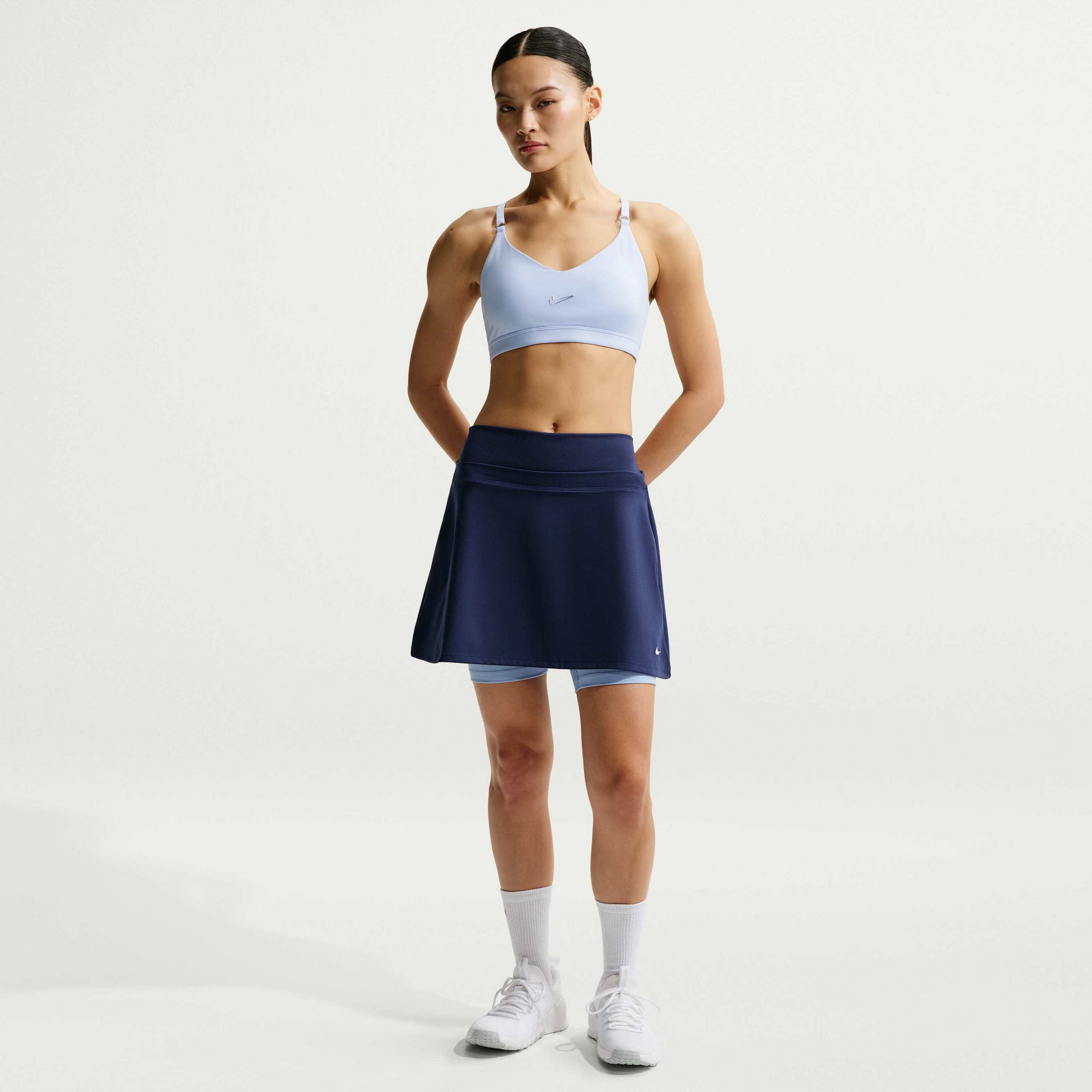 NIKE, Women's Light-support Padded Adjustable Sports Bra Indy