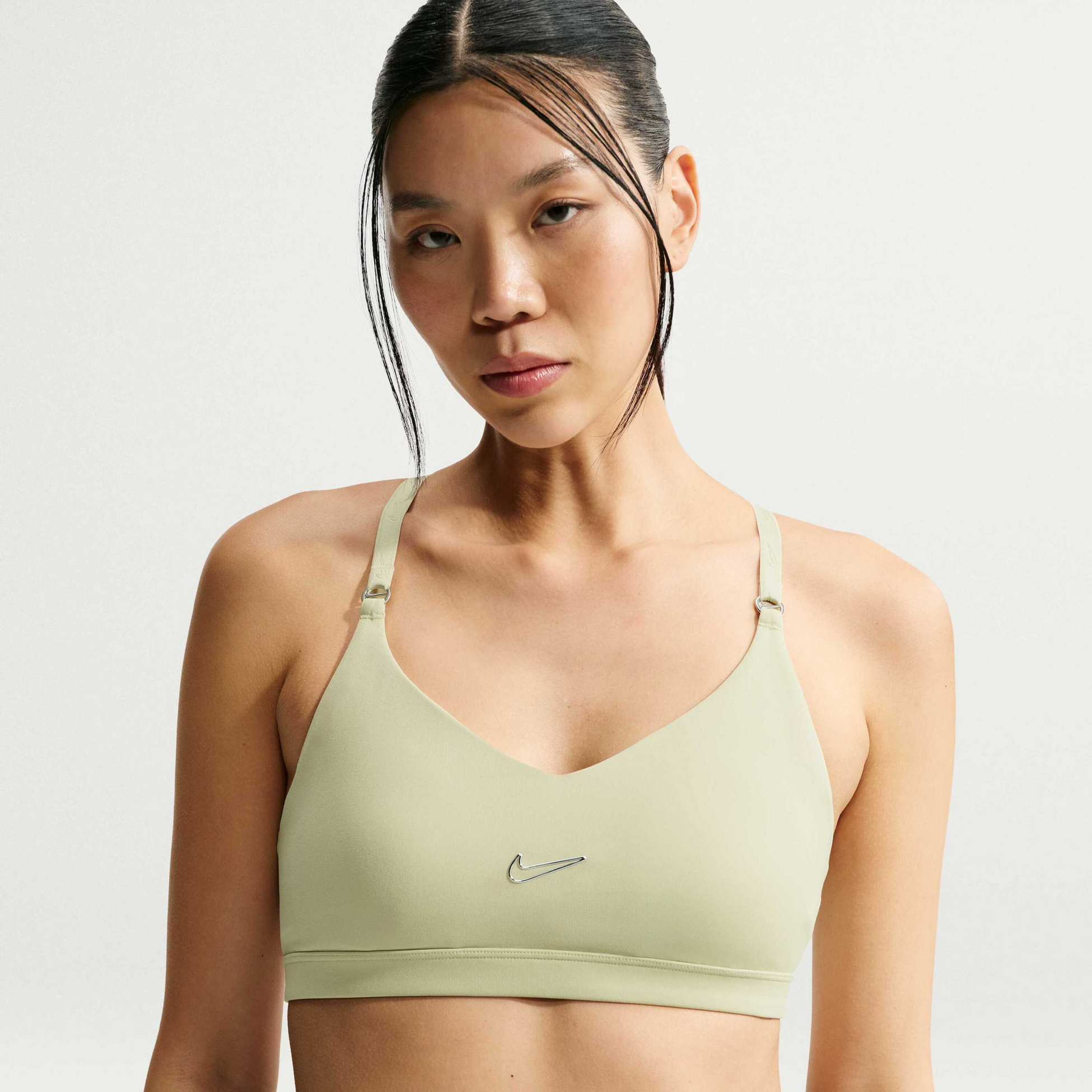 NIKE, Women's Light-support Padded Adjustable Sports Bra Indy