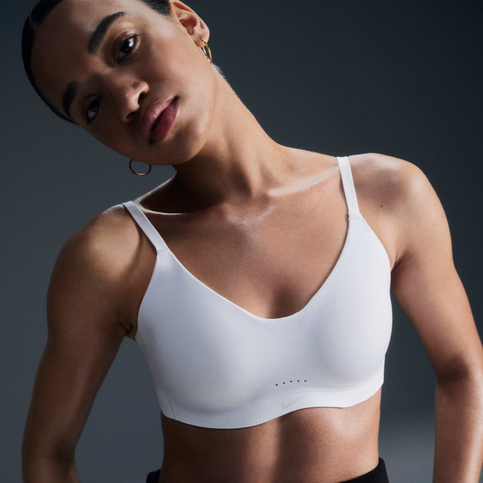 NIKE, Women's Light-support Padded Convertible Sports Bra Alate Minimalist