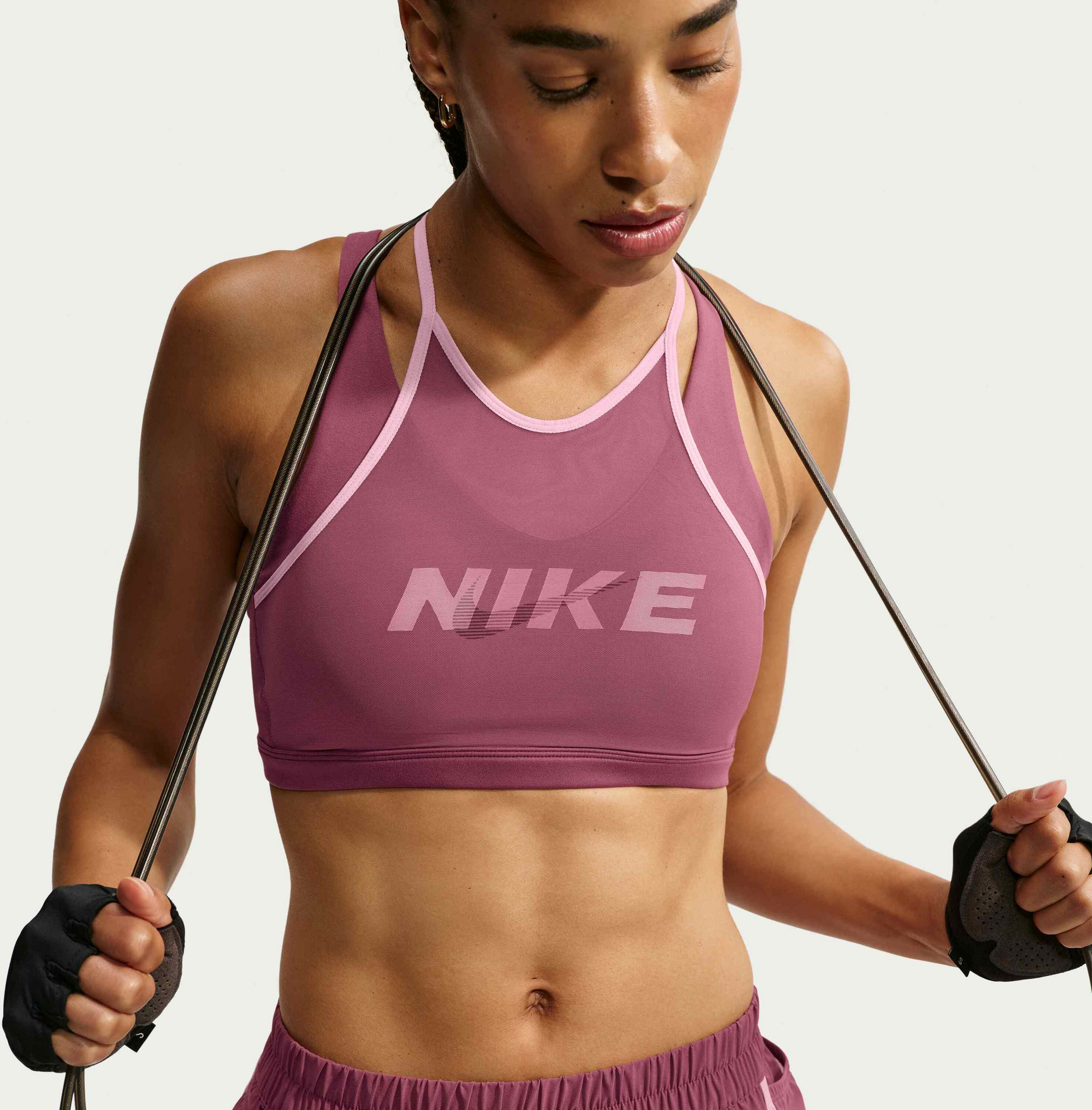 NIKE, Women's Light-support Padded Sports Bra One