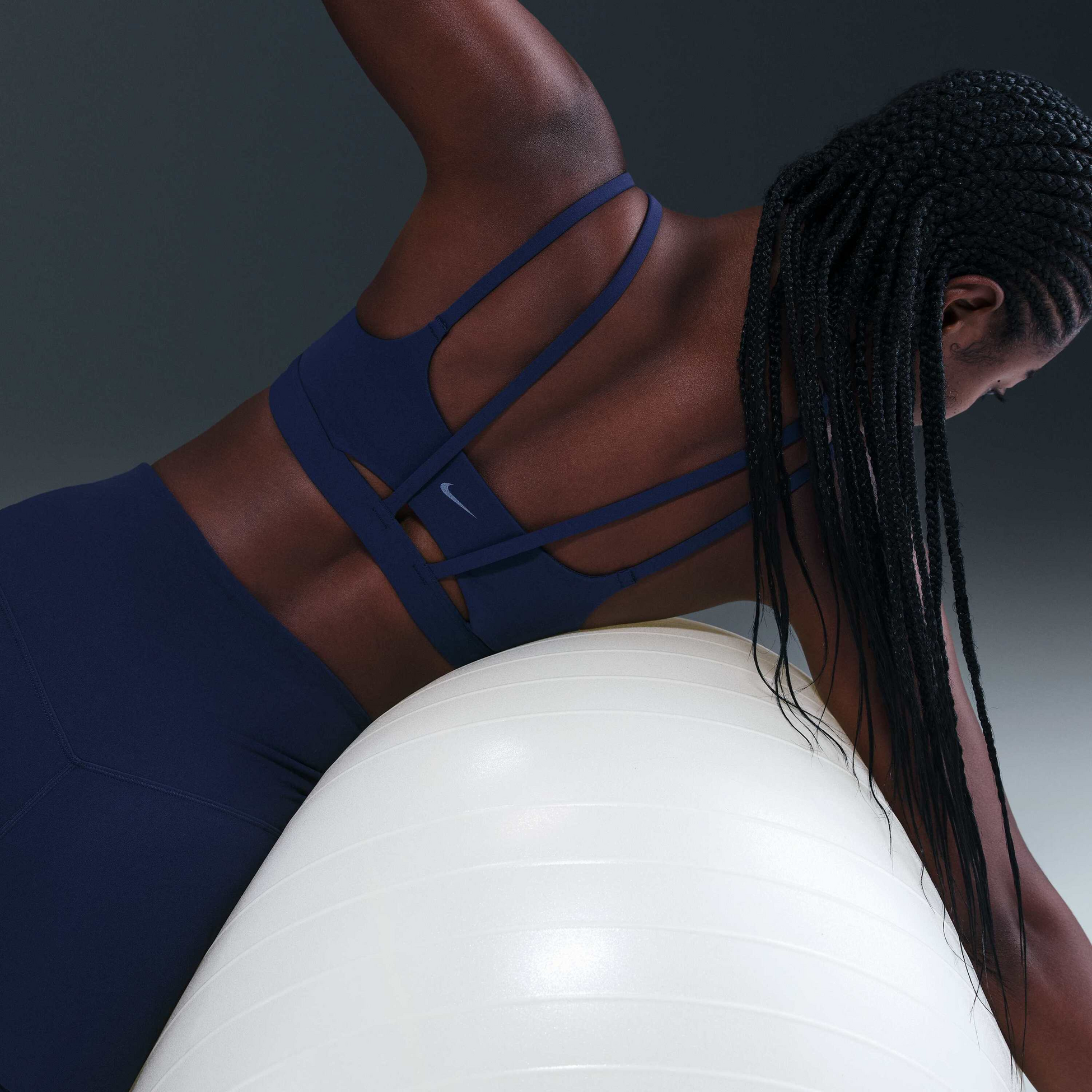 NIKE, Women's Light-support Padded Sports Bra Zenvy Strappy