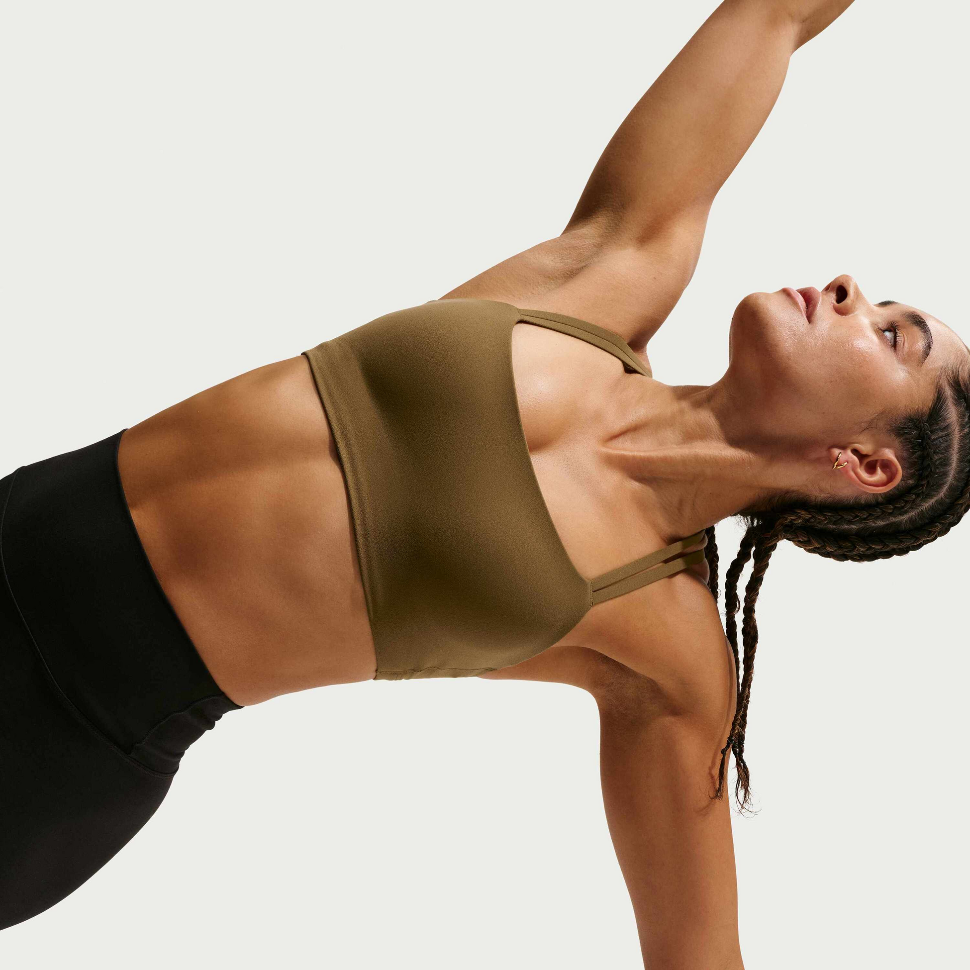 NIKE, Women's Light-support Padded Sports Bra Zenvy Strappy