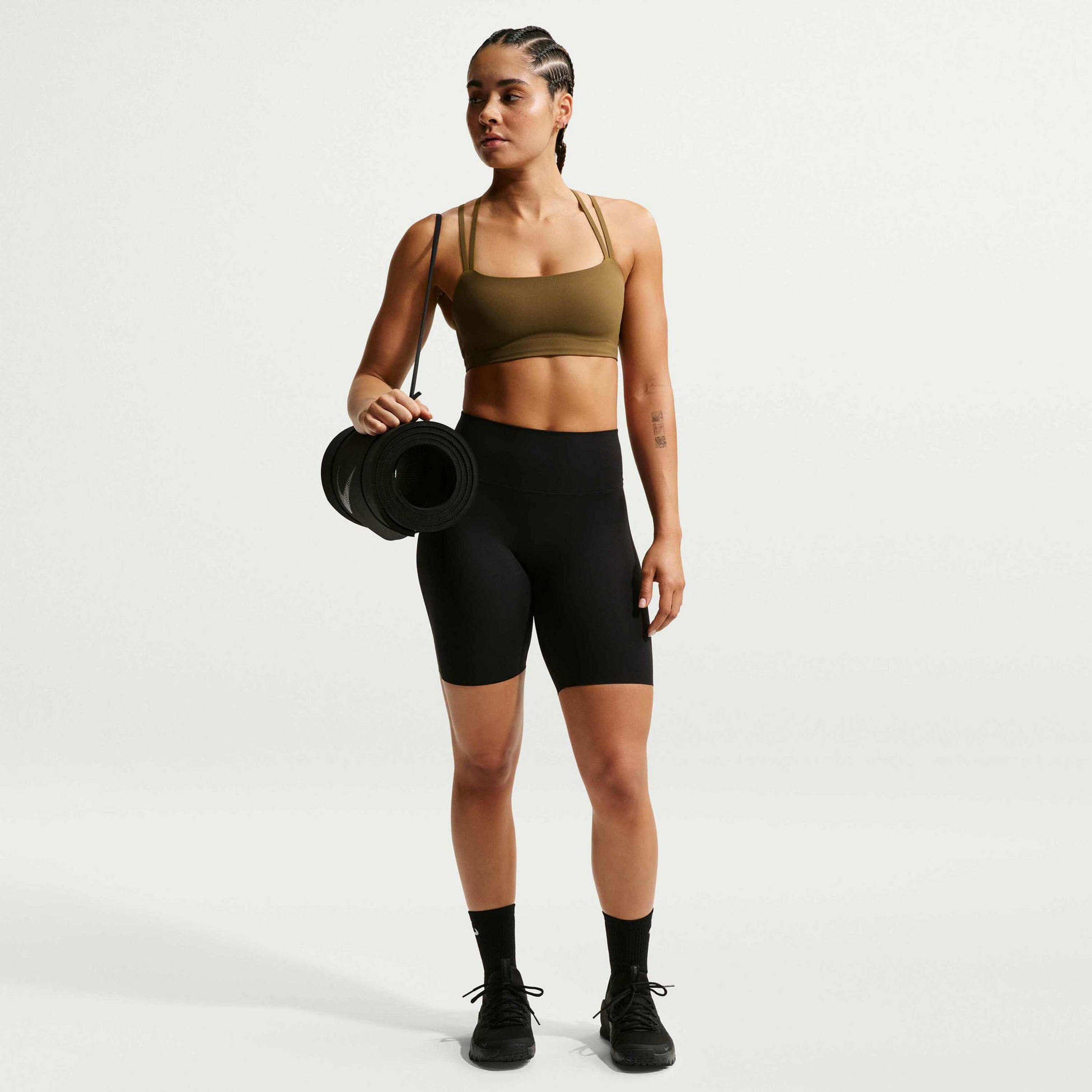NIKE, Women's Light-support Padded Sports Bra Zenvy Strappy