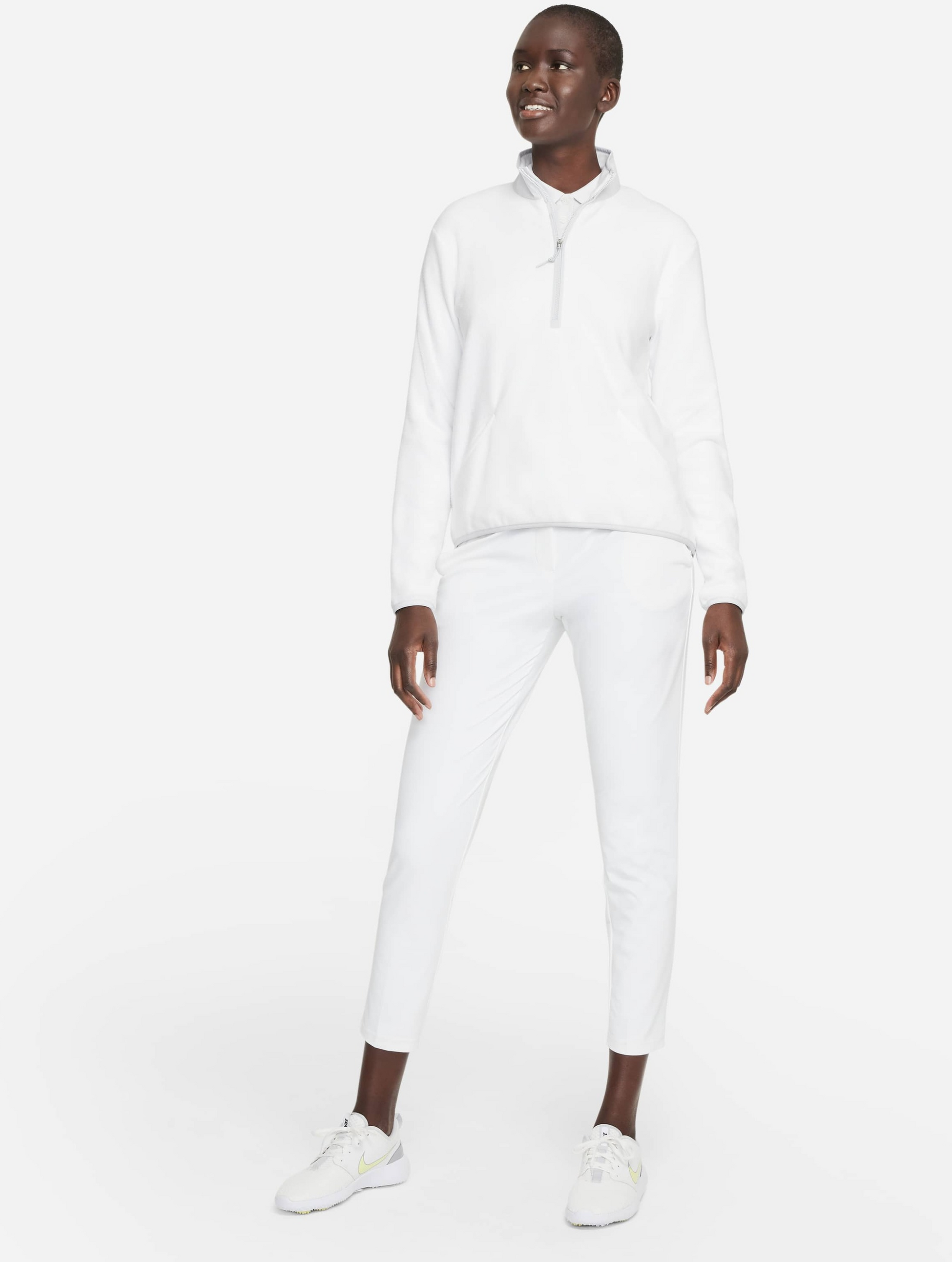 NIKE, Women's Long-sleeve 1/2-zip Golf Top Therma-fit Victory