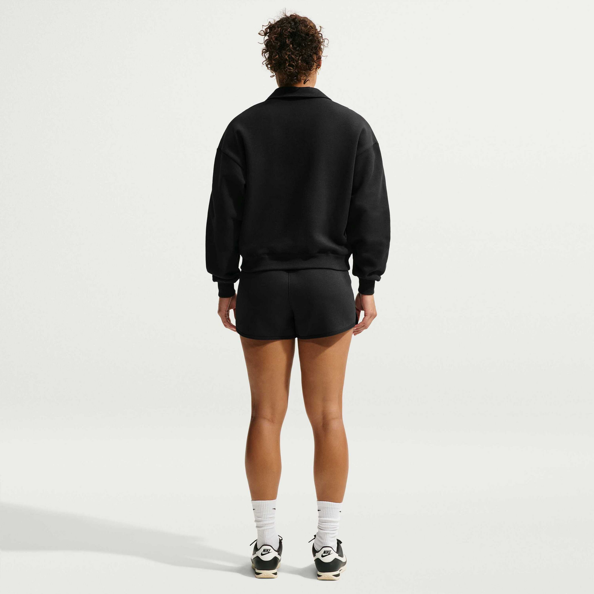 NIKE, Women's Long-sleeve Fleece Tennis Top Nikecourt Court Collection