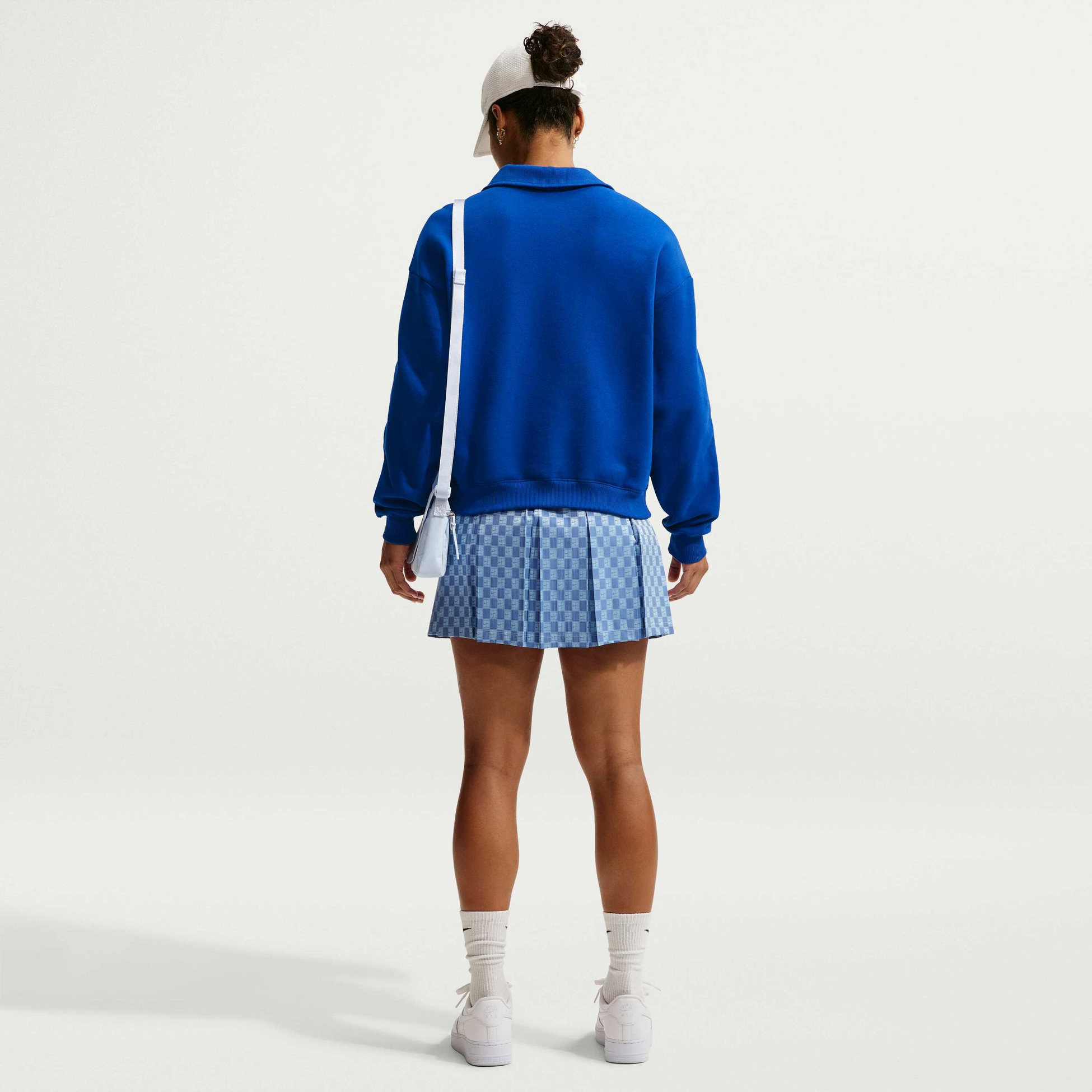 NIKE, Women's Long-sleeve Fleece Tennis Top Nikecourt Court Collection