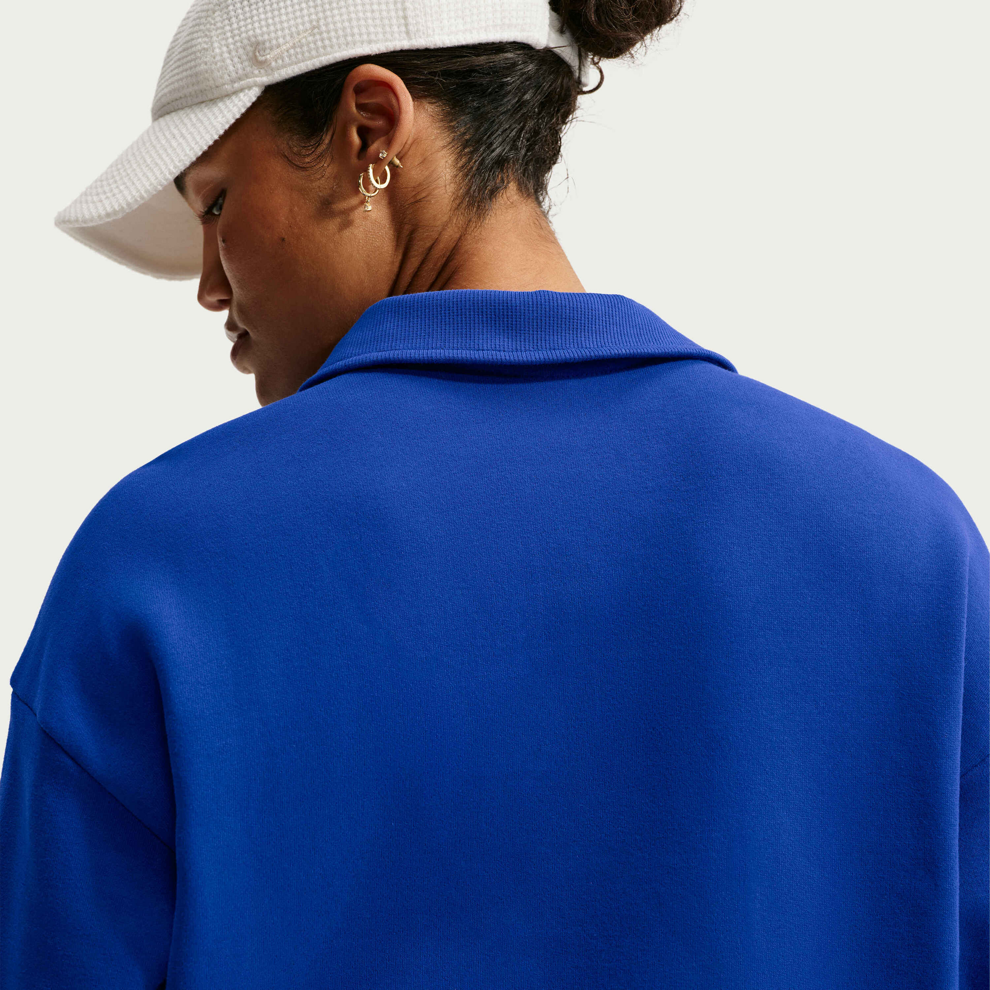 NIKE, Women's Long-sleeve Fleece Tennis Top Nikecourt Court Collection