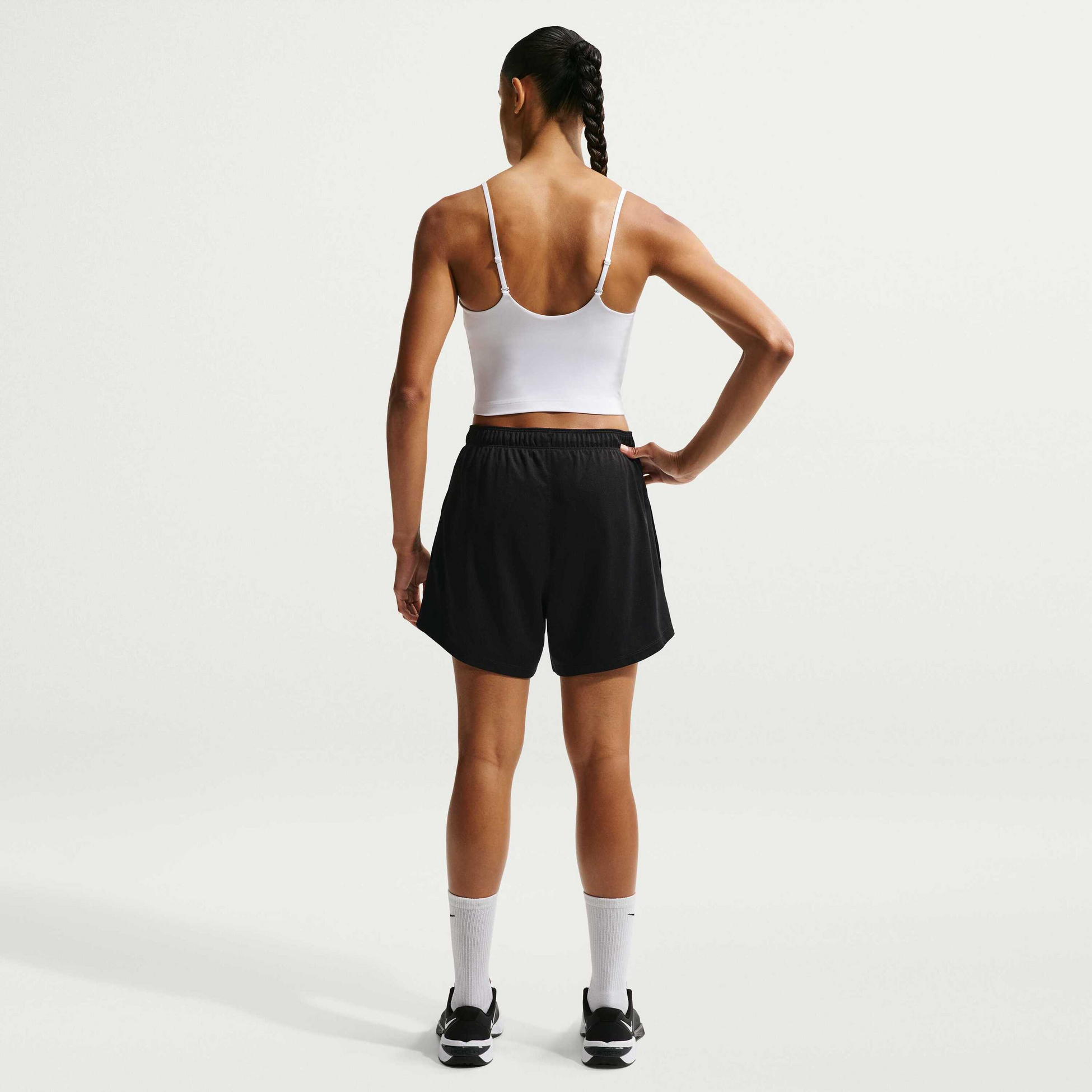 NIKE, Women's Medium-support Padded Adjustable Sports Bra Tank Top One
