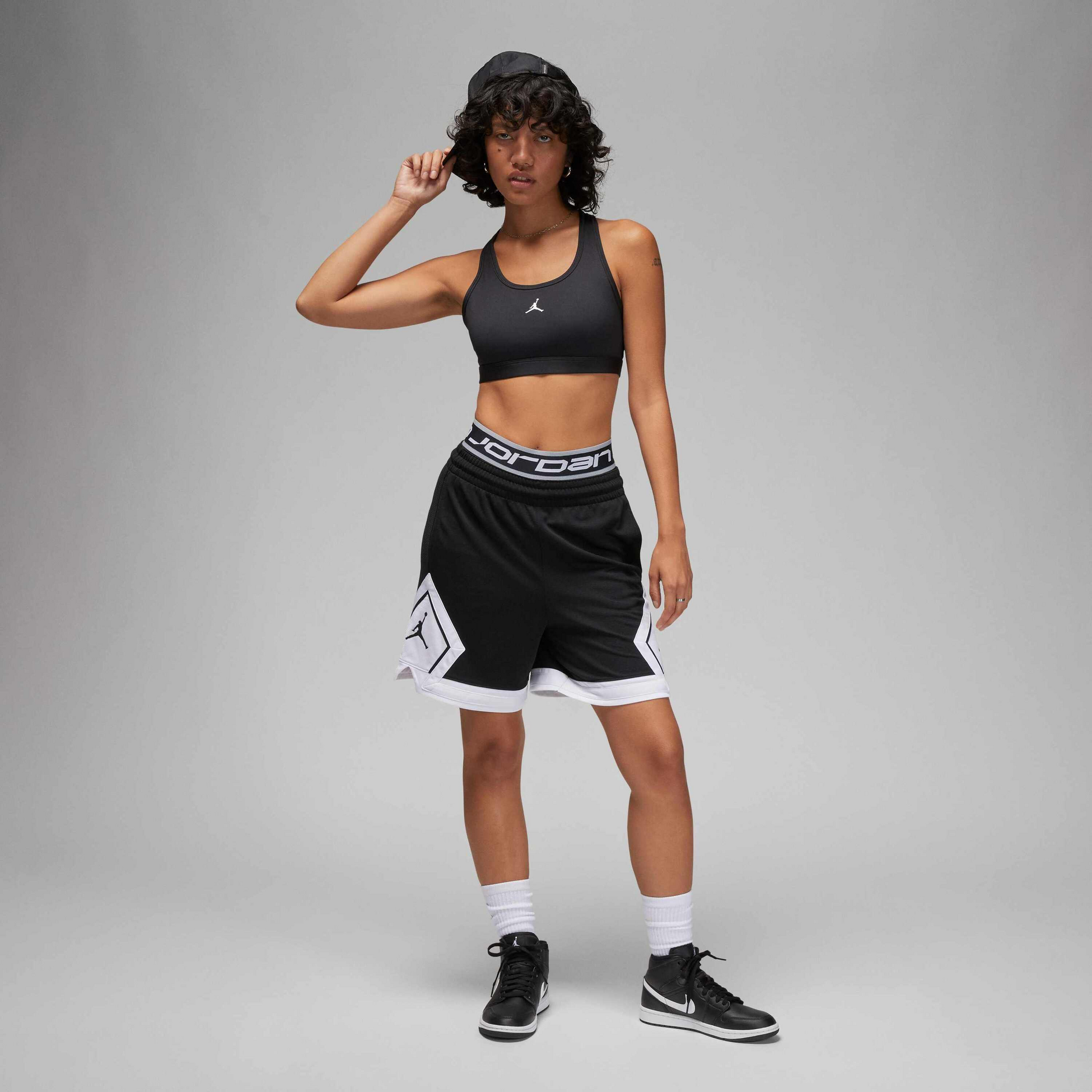 JORDAN, Women's Medium-support Padded Jumpman Bra Jordan Sport