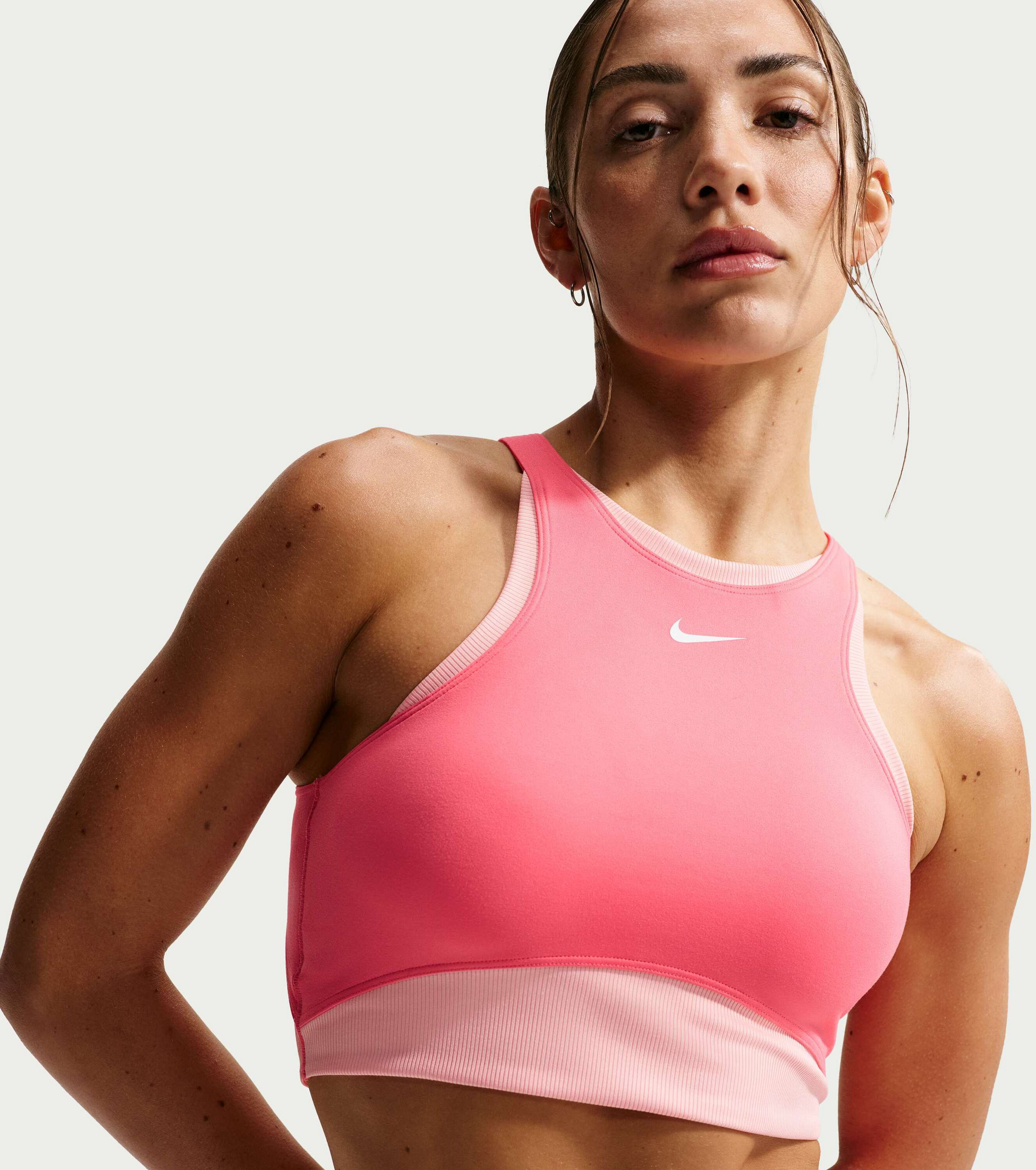 NIKE, Women's Medium-support Padded Sports Bra One