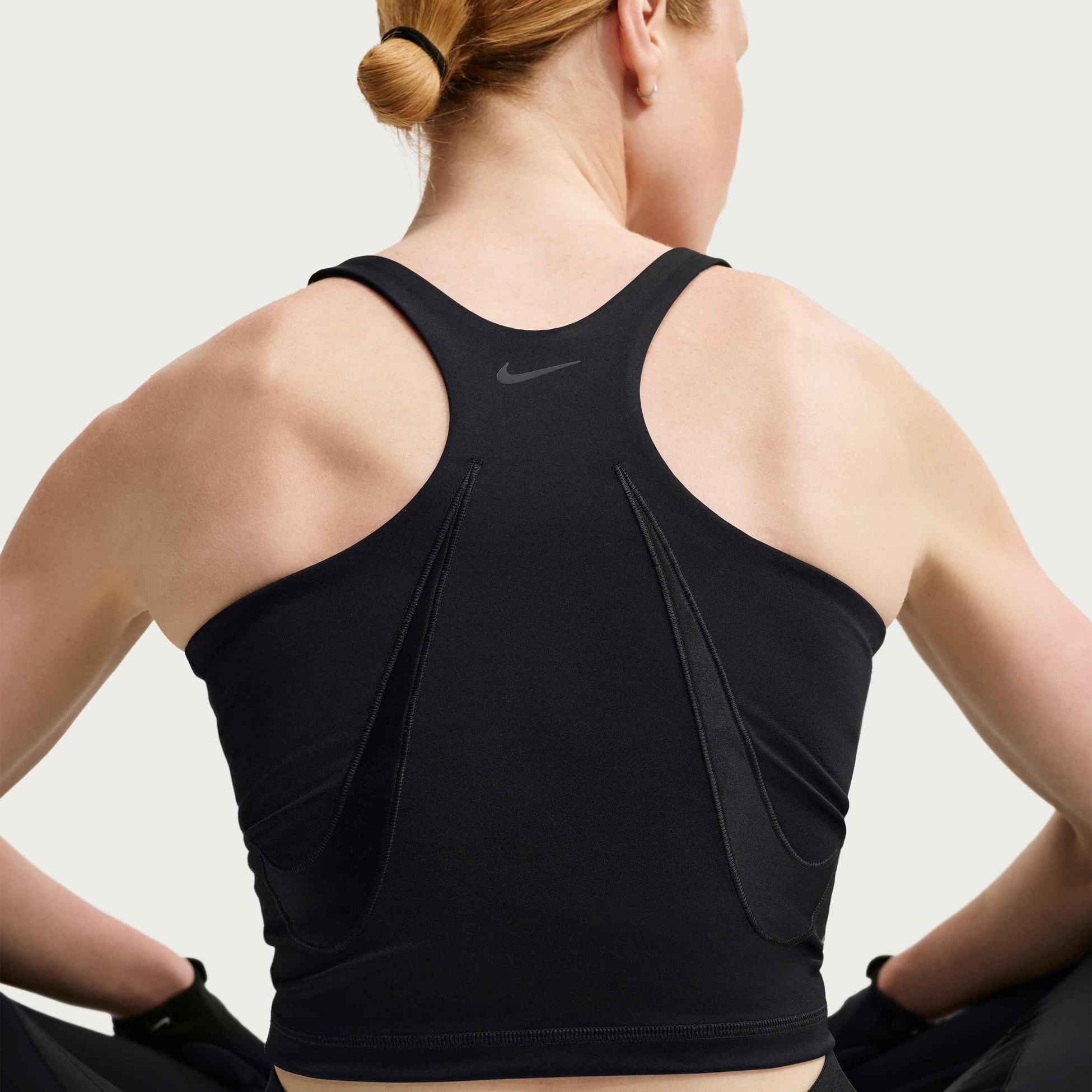 NIKE, Women's Medium-support Padded Sports Bra Tank Pro Sculpt