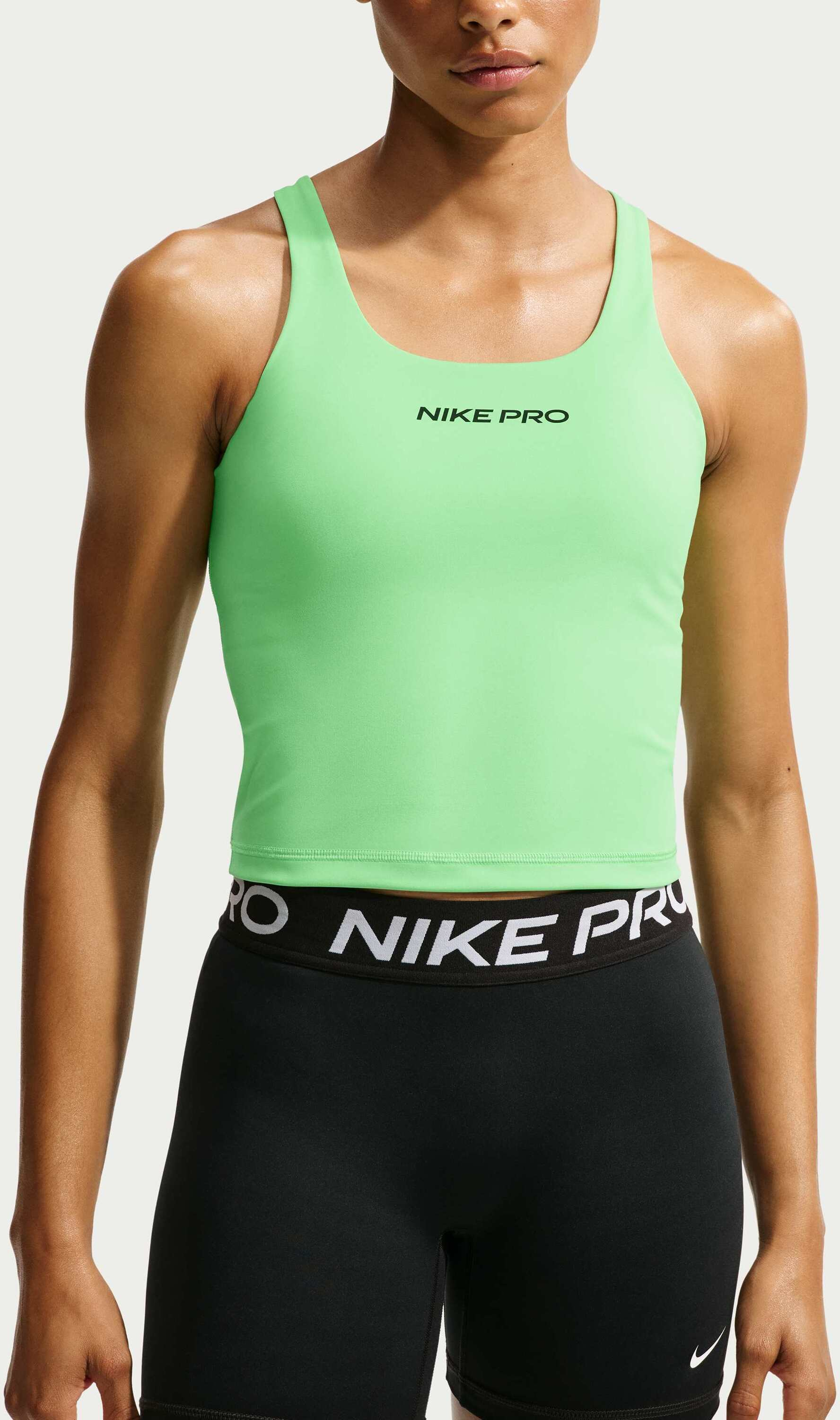 NIKE, Women's Medium-support Padded Sports Bra Tank Pro Sculpt