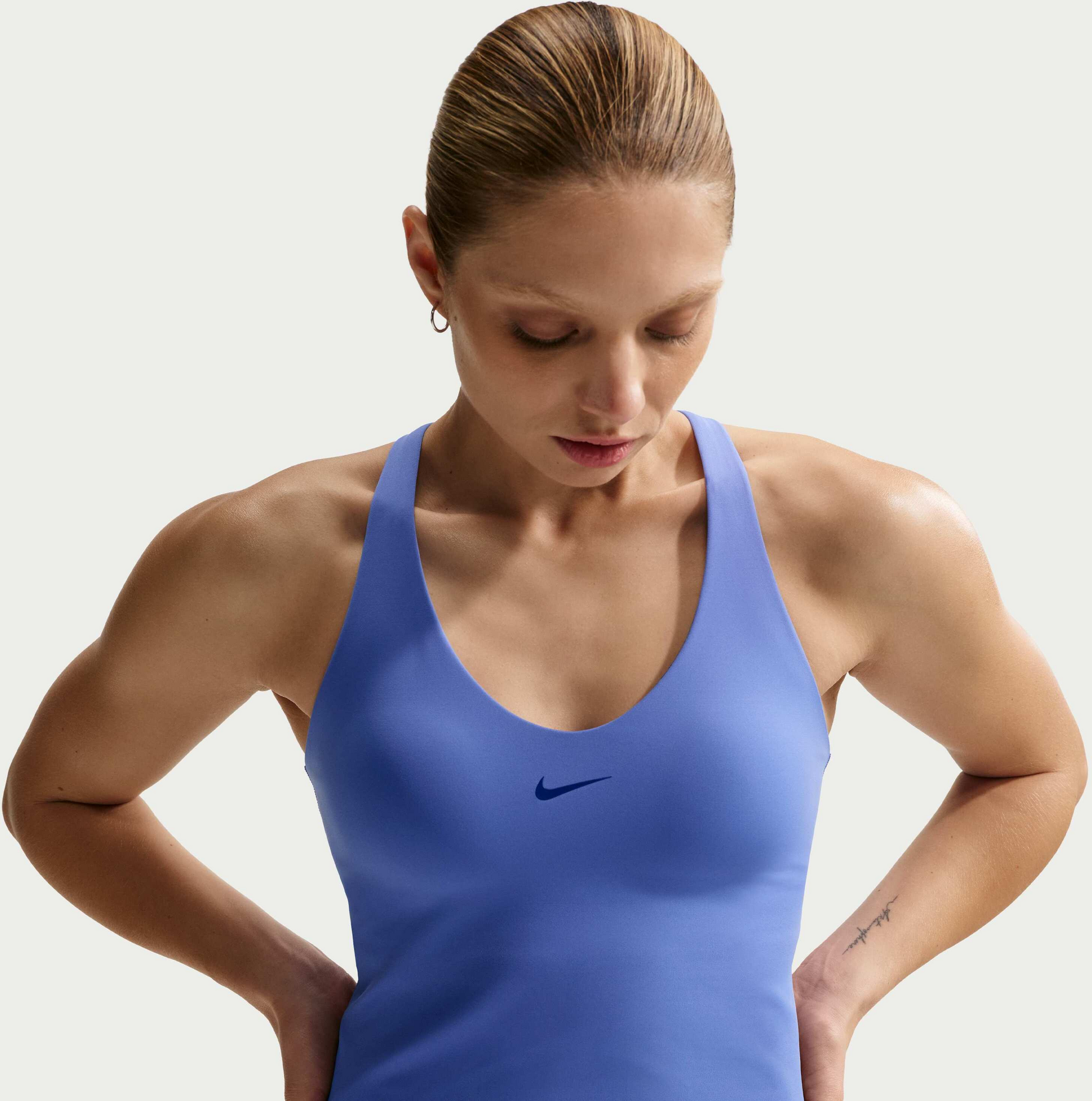 NIKE, Women's Medium-support Padded Sports Bra Tank Universa