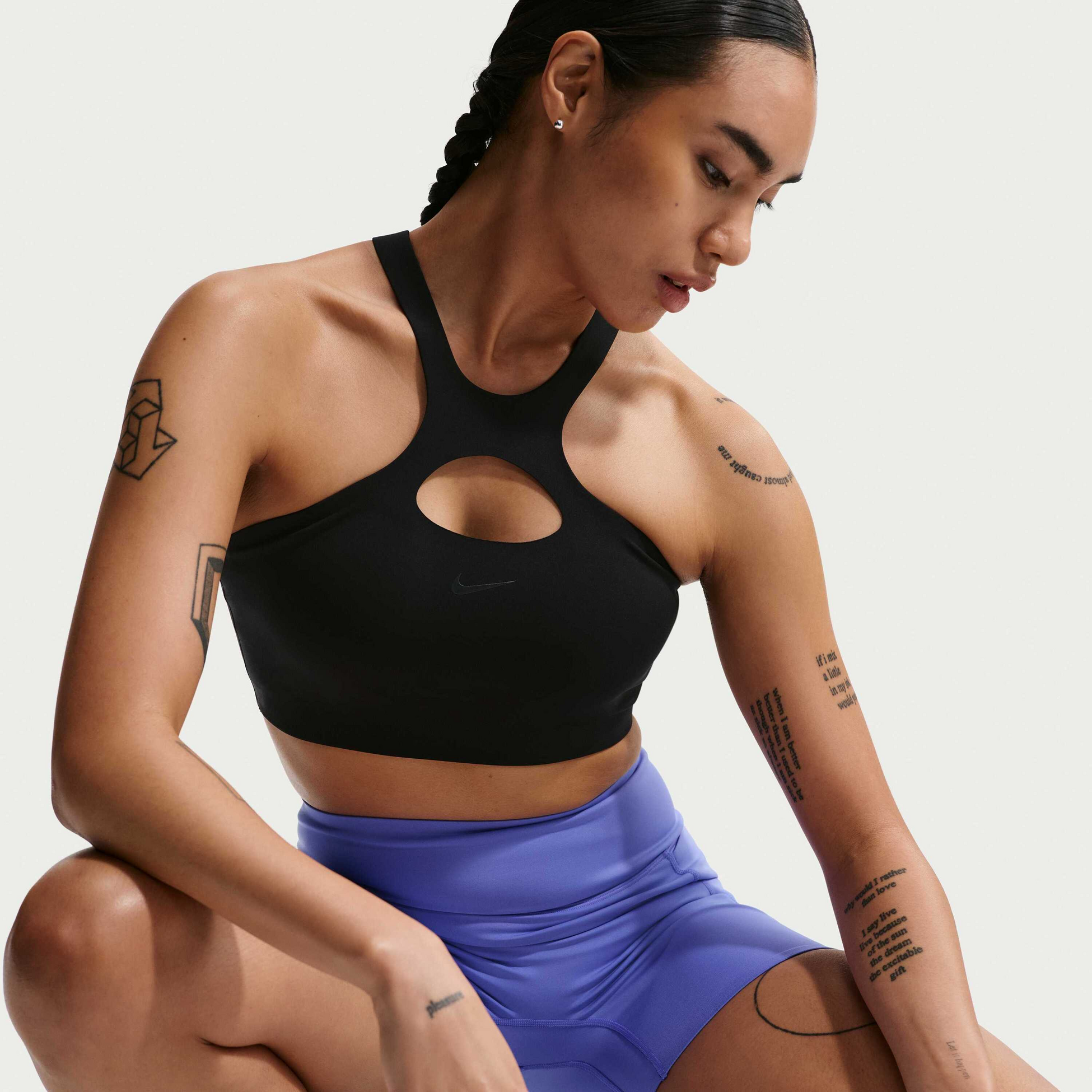 NIKE, Women's Medium-support Padded Sports Bra Universa