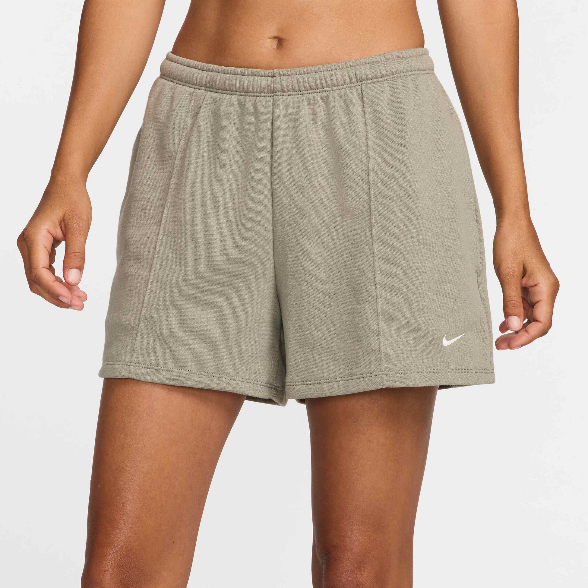 NIKE, Women's Mid-rise 10cm (approx.) French Terry Shorts Sportswear Chill Terry