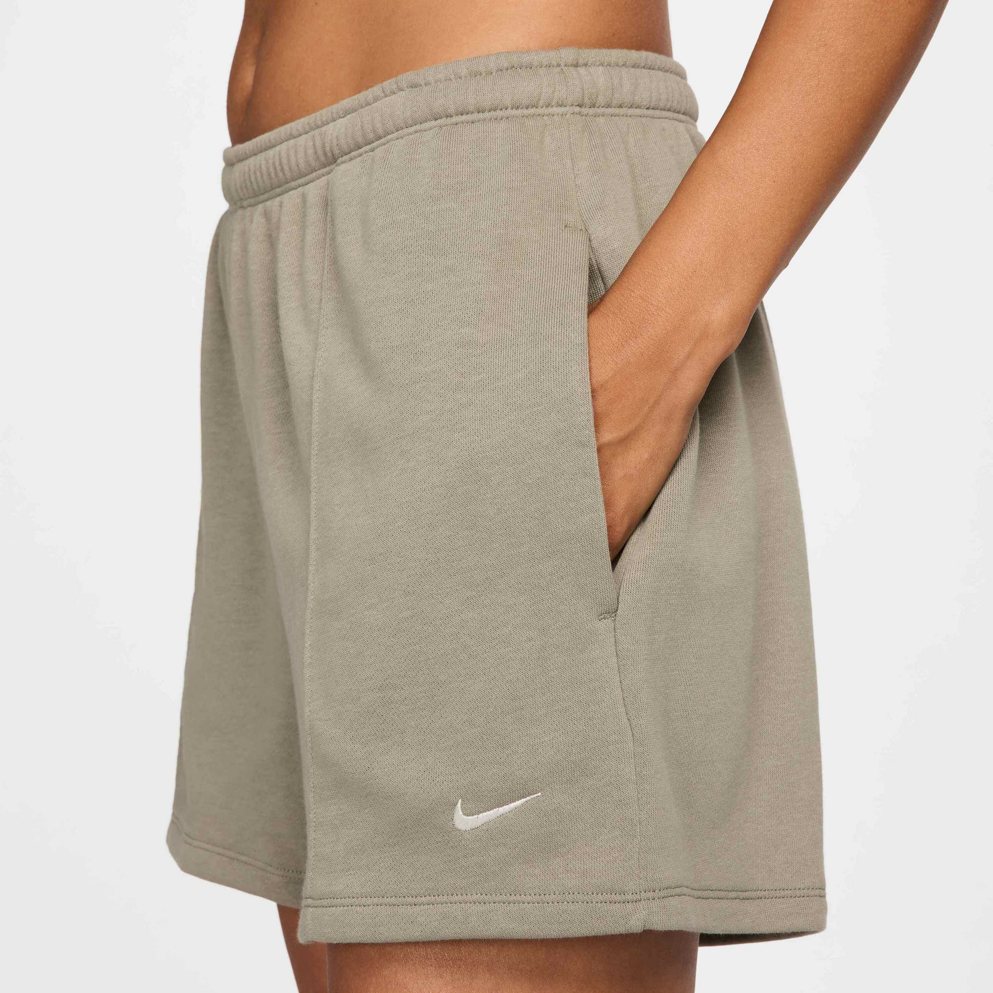 NIKE, Women's Mid-rise 10cm (approx.) French Terry Shorts Sportswear Chill Terry