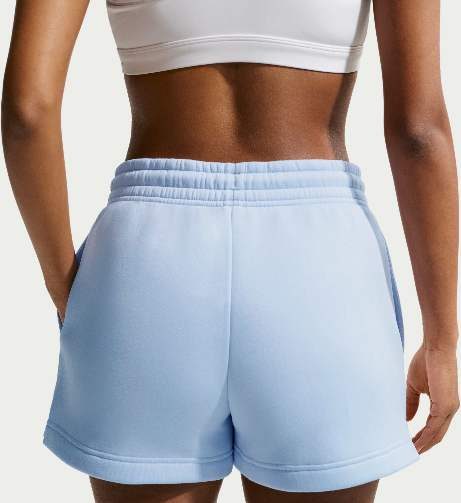 NIKE, Women's Mid-rise 10cm (approx.) Shorts Sportswear Phoenix Fleece