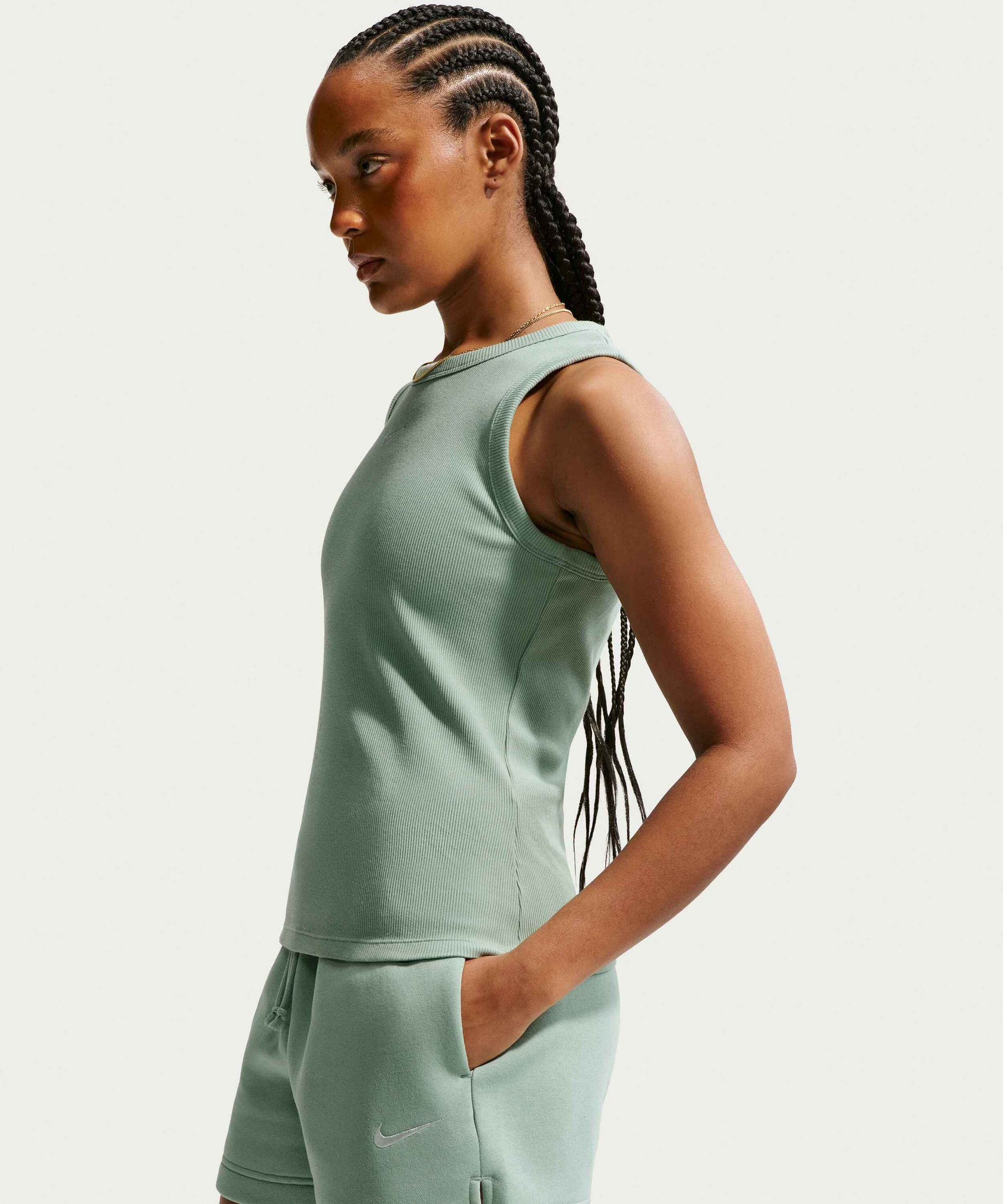 NIKE, Women's Mid-rise 10cm (approx.) Shorts Sportswear Phoenix Fleece