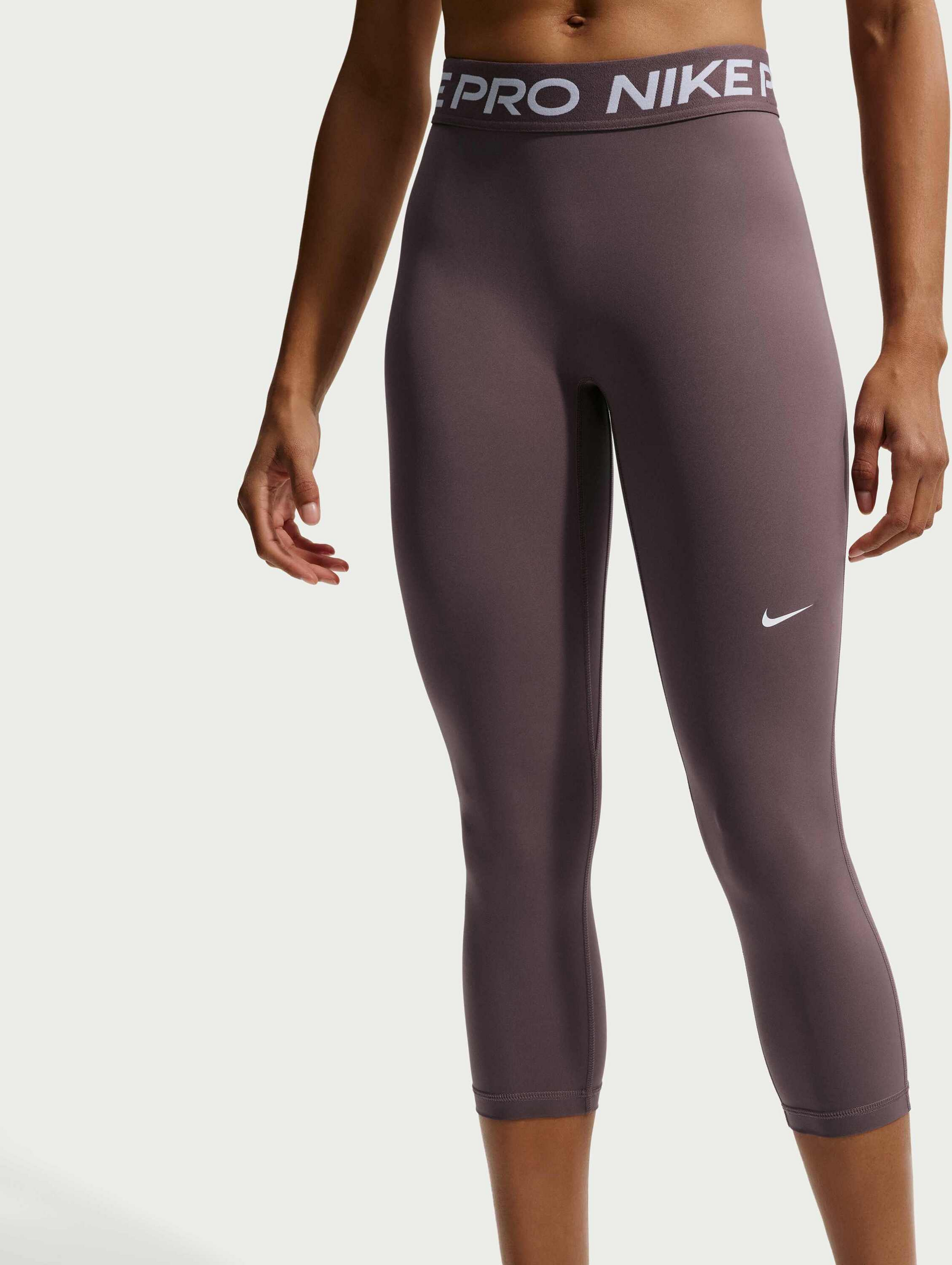 NIKE, Women's Mid-rise Crop Leggings Pro
