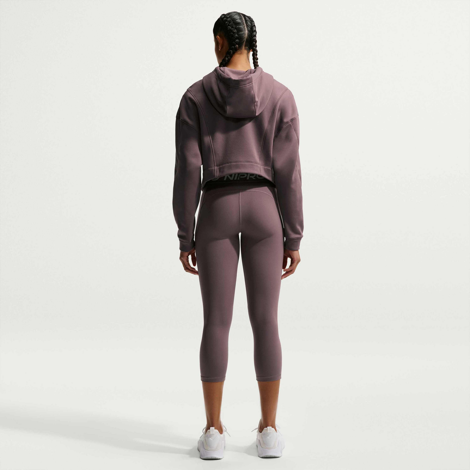 NIKE, Women's Mid-rise Crop Leggings Pro