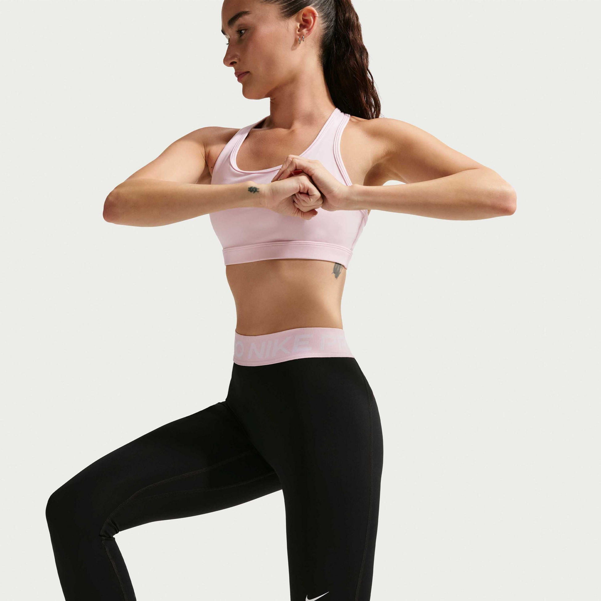 NIKE, Women's Mid-rise Full-length Leggings Pro