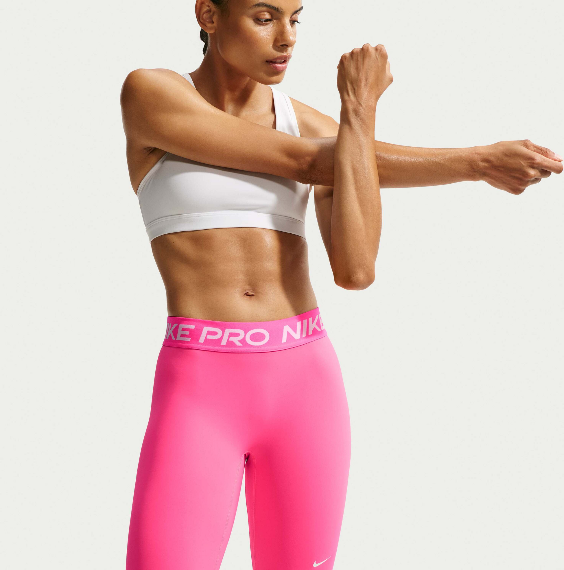 NIKE, Women's Mid-rise Full-length Leggings Pro