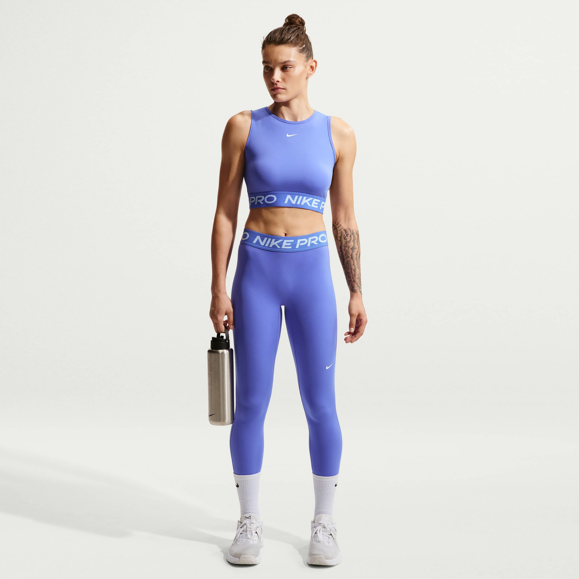 NIKE, Women's Mid-rise Full-length Leggings Pro