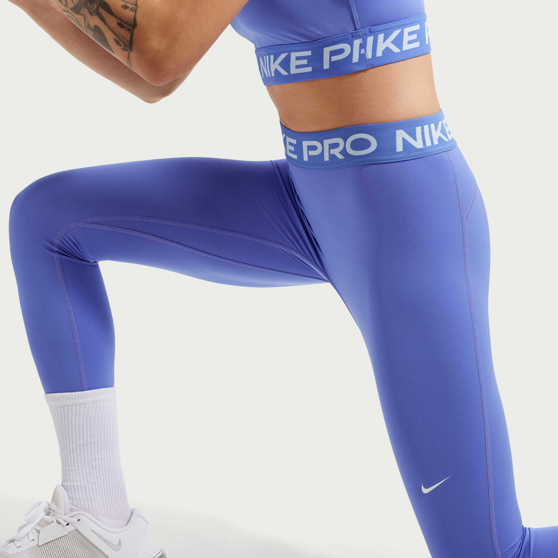 NIKE, Women's Mid-rise Full-length Leggings Pro
