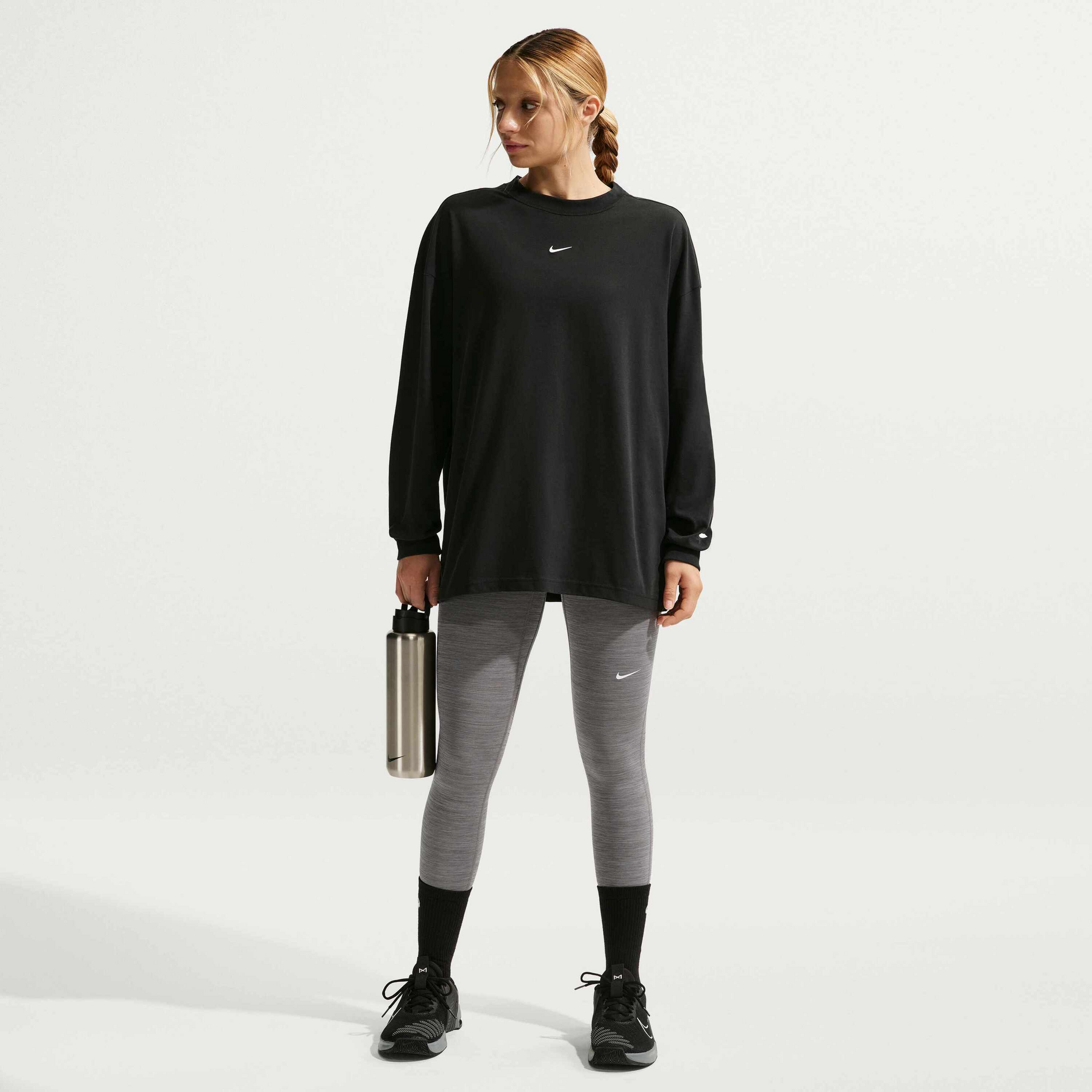 NIKE, Women's Mid-rise Full-length Leggings Pro