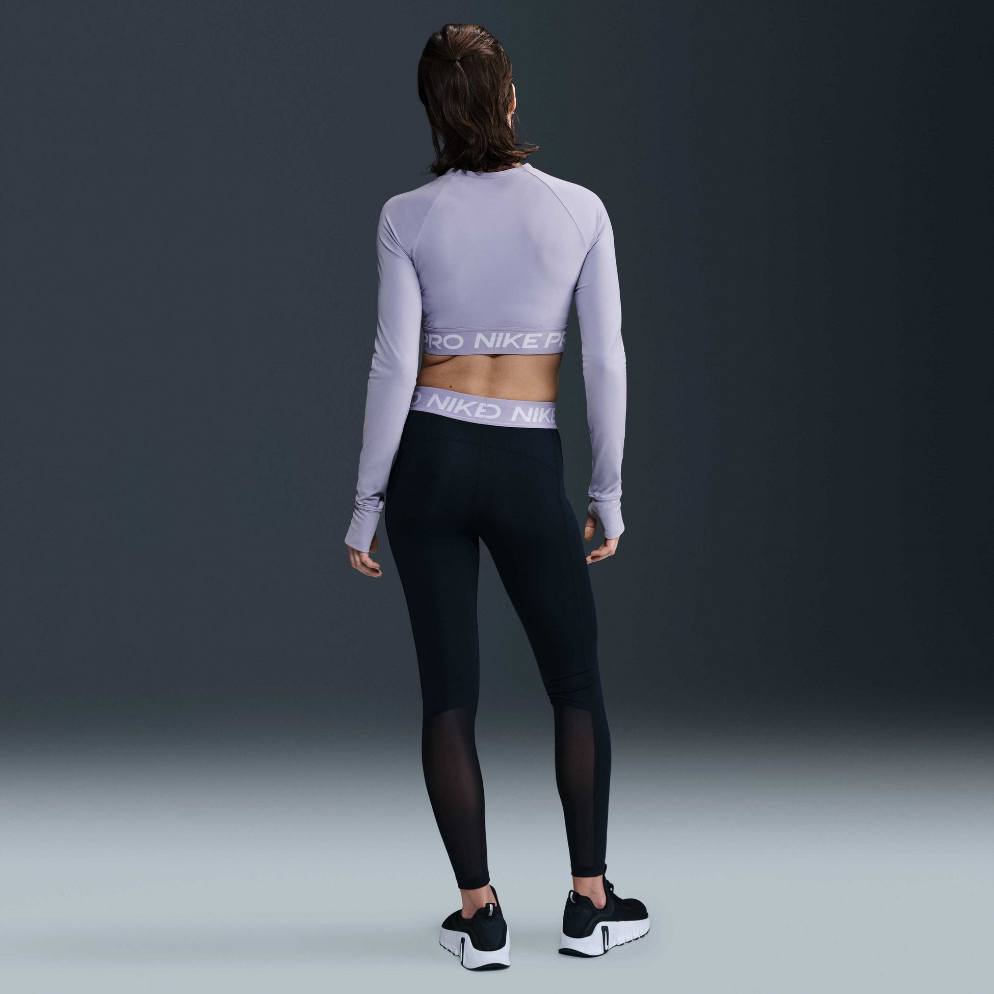 NIKE, Women's Mid-rise Mesh-panelled Leggings Pro